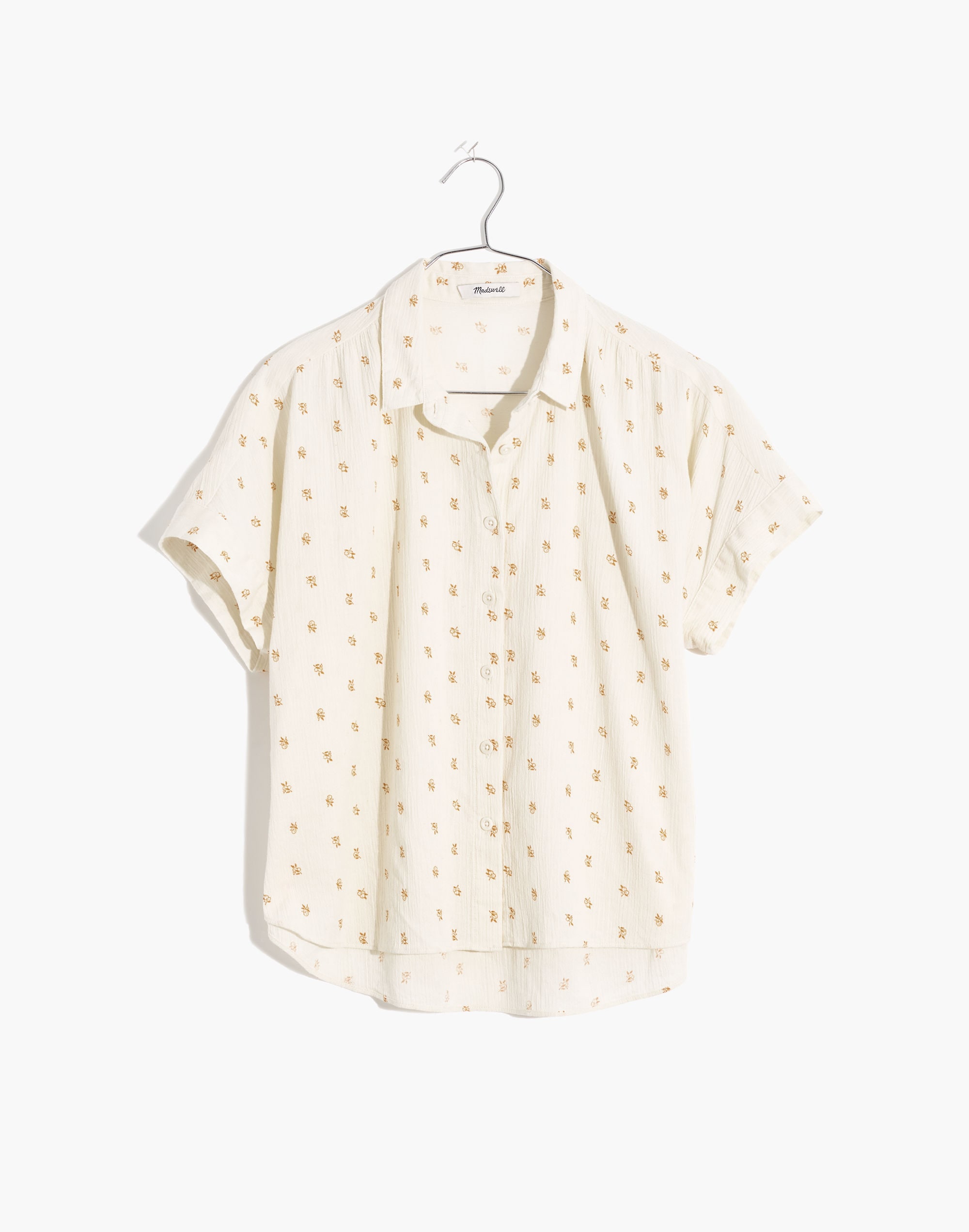 Hilltop Shirt in Mini Oranges