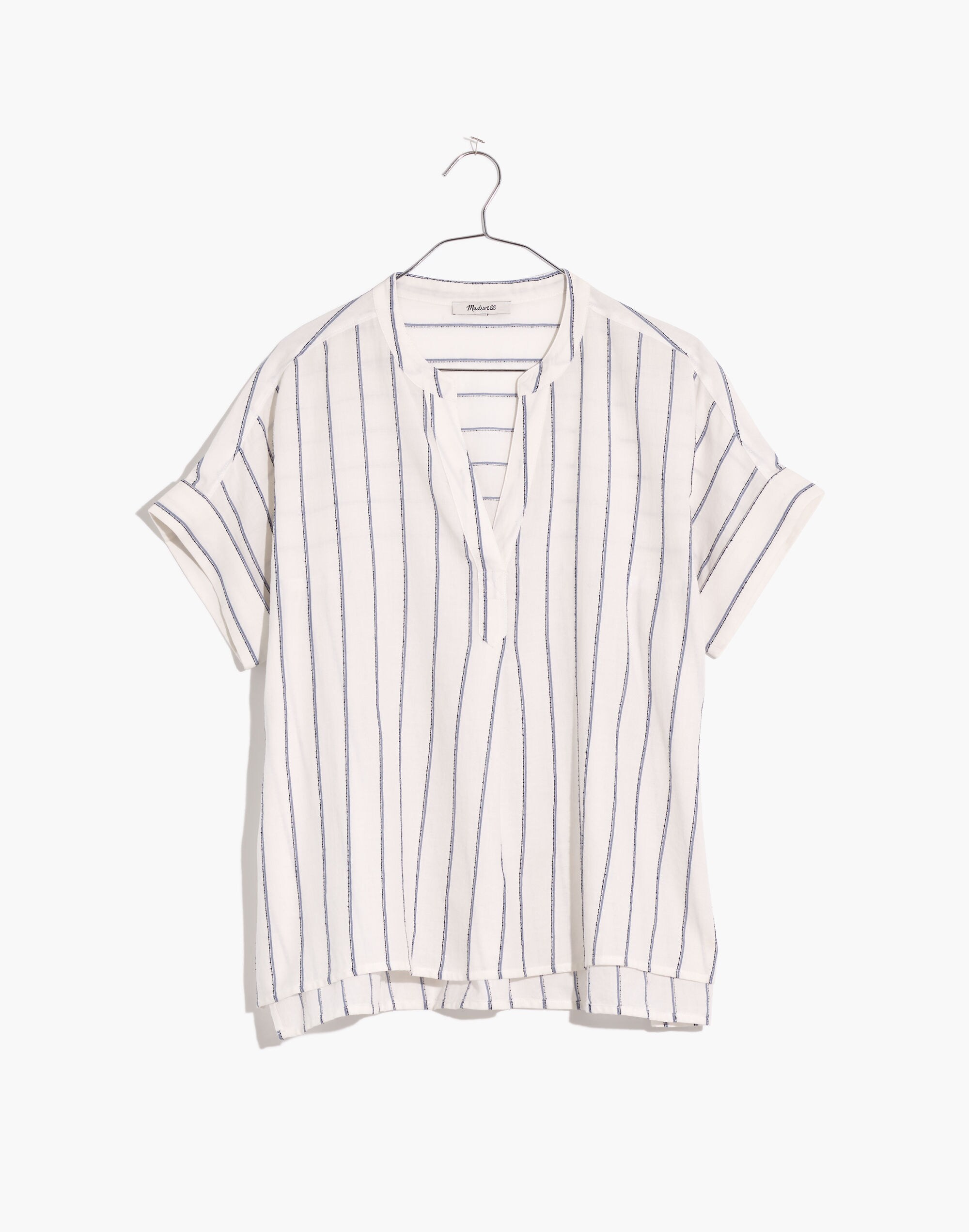 Lakeline Popover Shirt in Stripe | Madewell