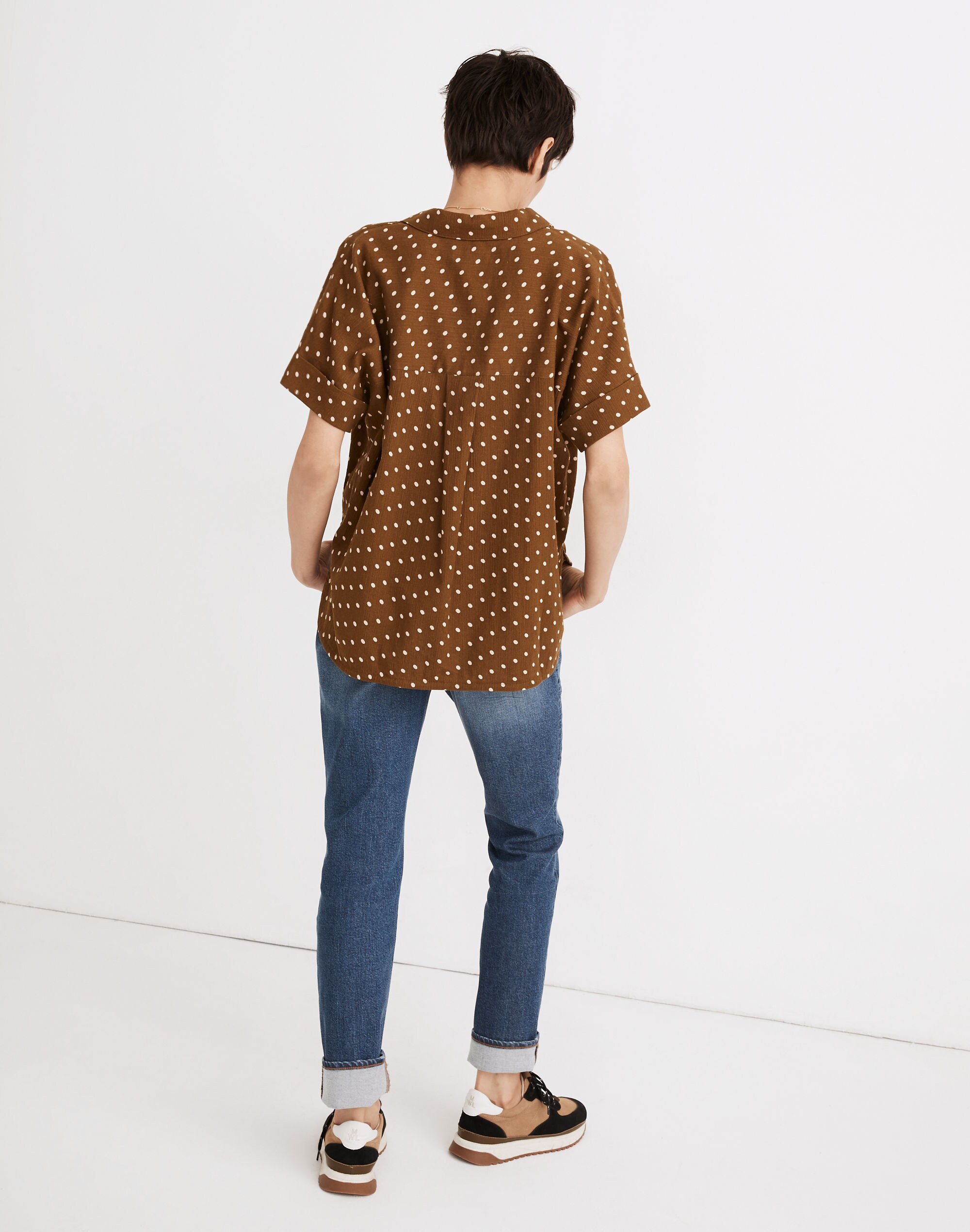 Daily Shirt in Dot Print