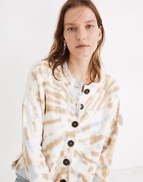 Tie-Dye Broadway Cardigan Sweater