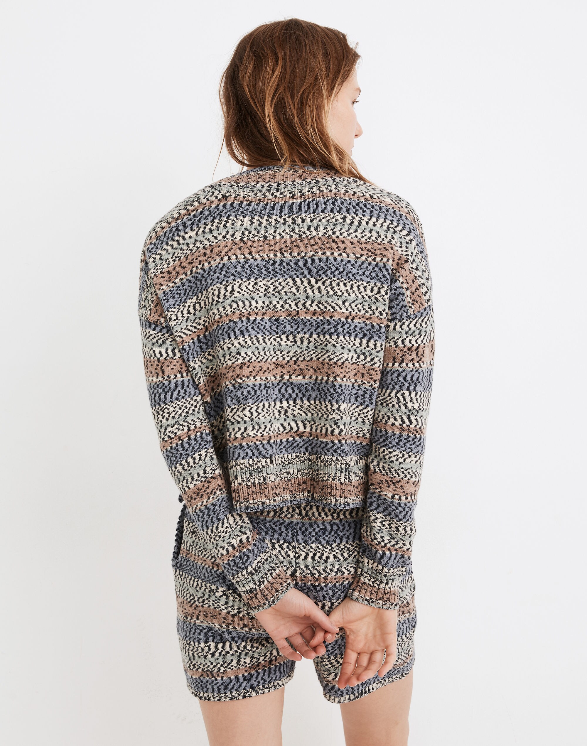 Broadway Cardigan Sweater in Stripe