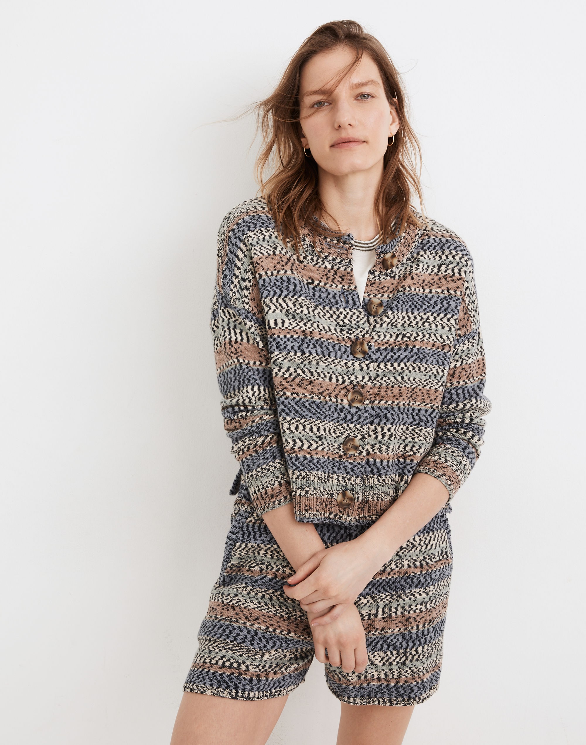 Broadway Cardigan Sweater in Stripe