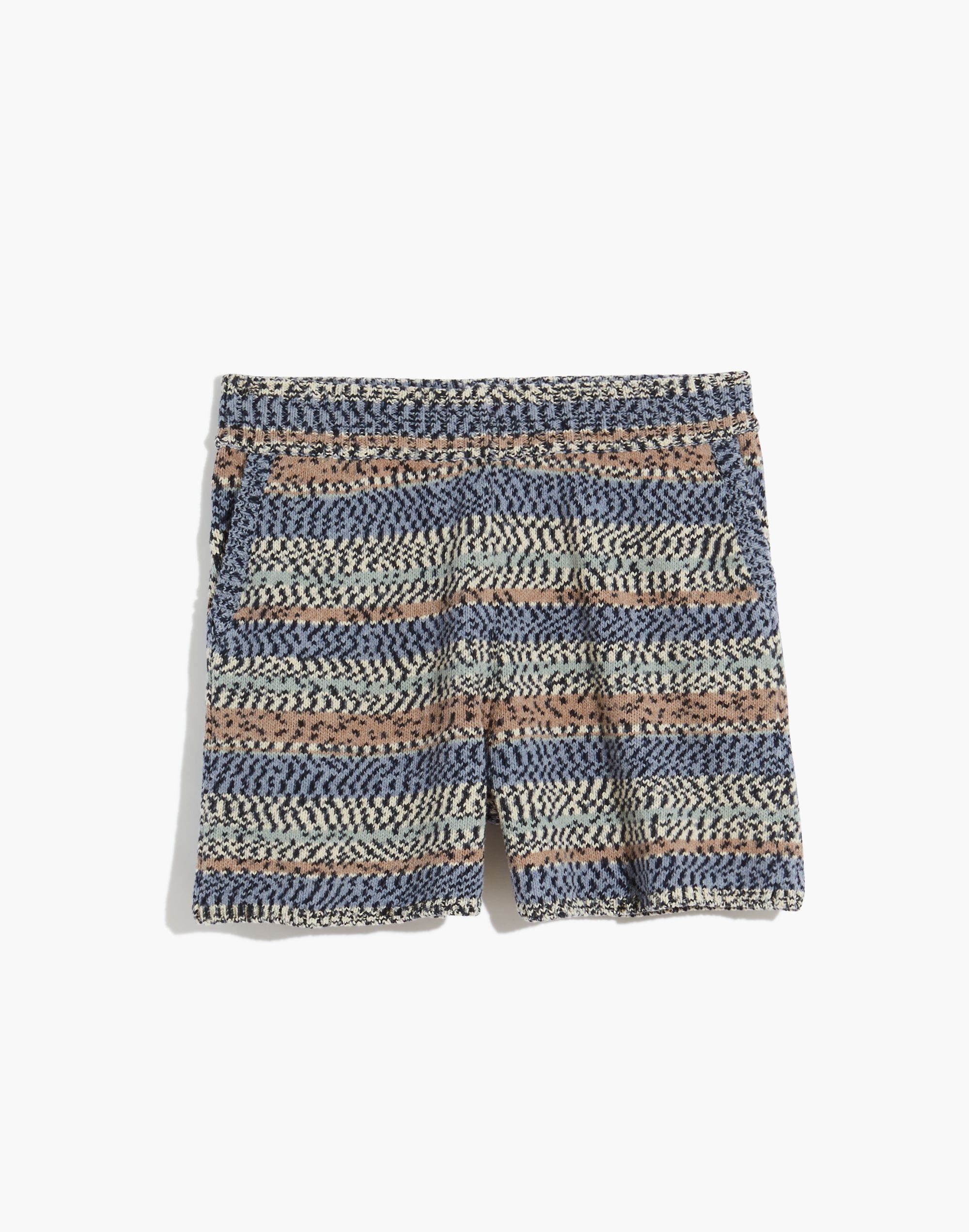 Broadway Sweater Shorts in Stripe
