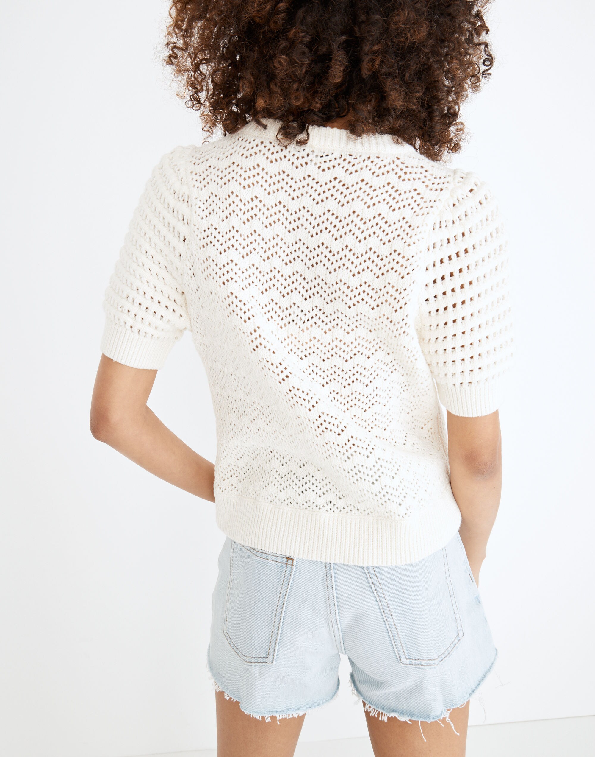 Atwater Crochet Sweater Tee