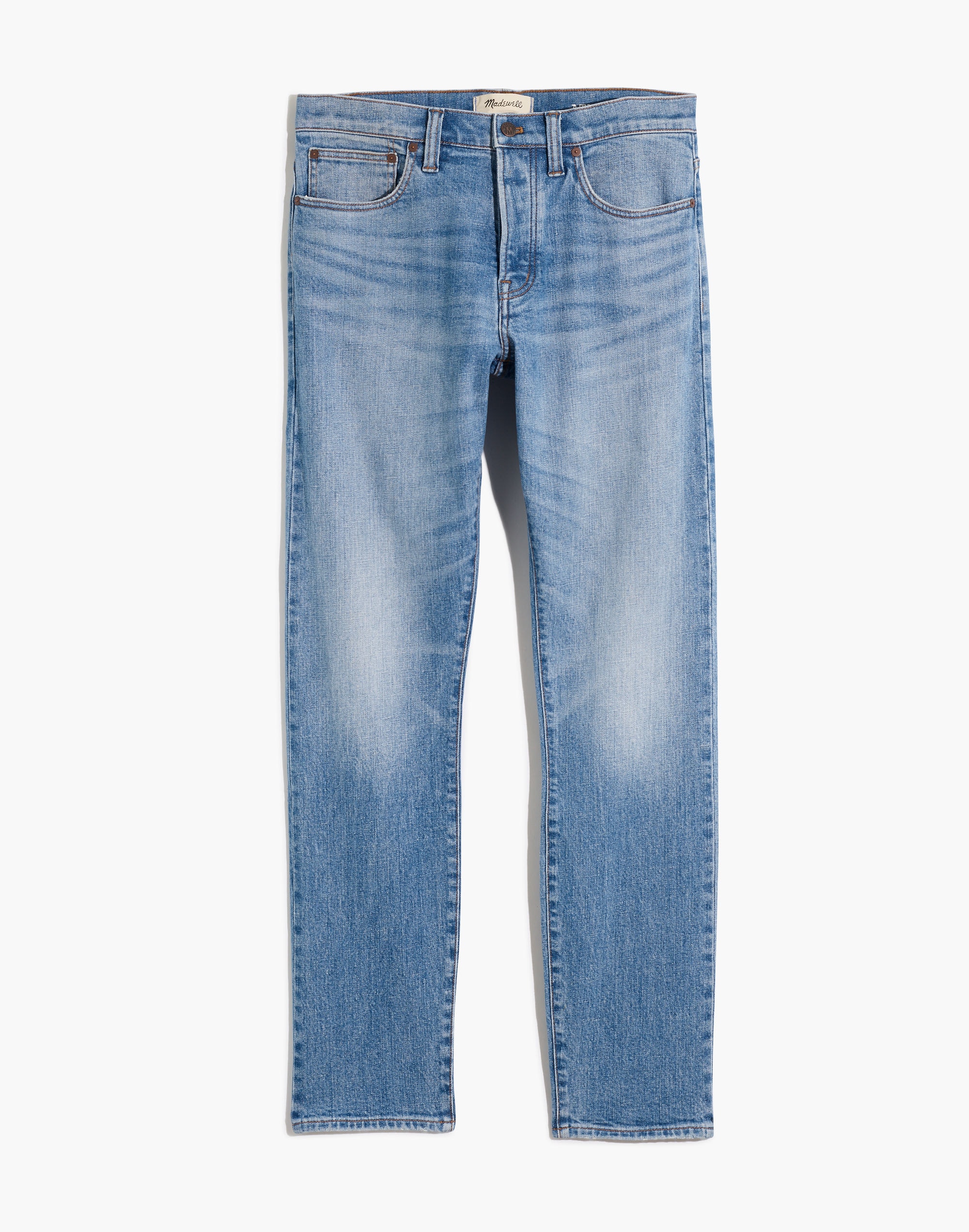 Athletic Slim Authentic Flex Selvedge Jeans in Gosbrook Wash