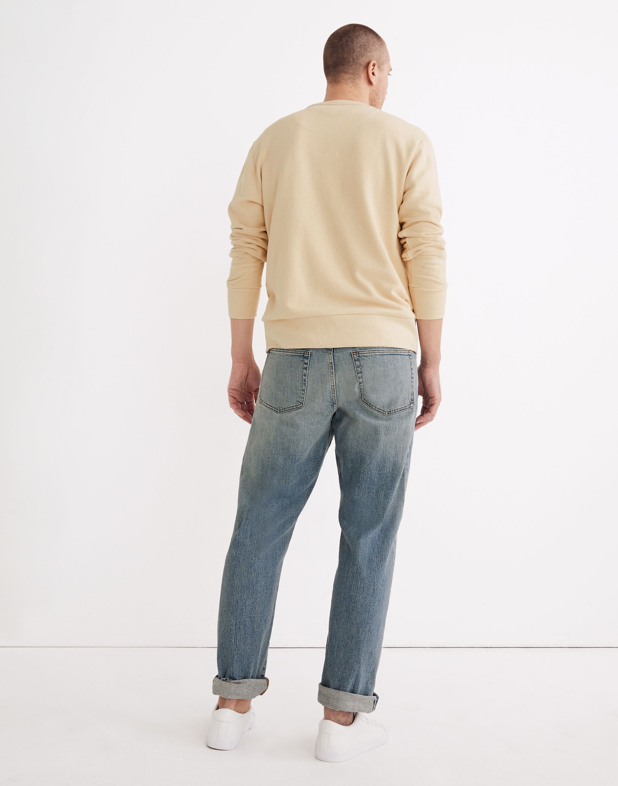 Hemp-Cotton Crewneck Sweatshirt