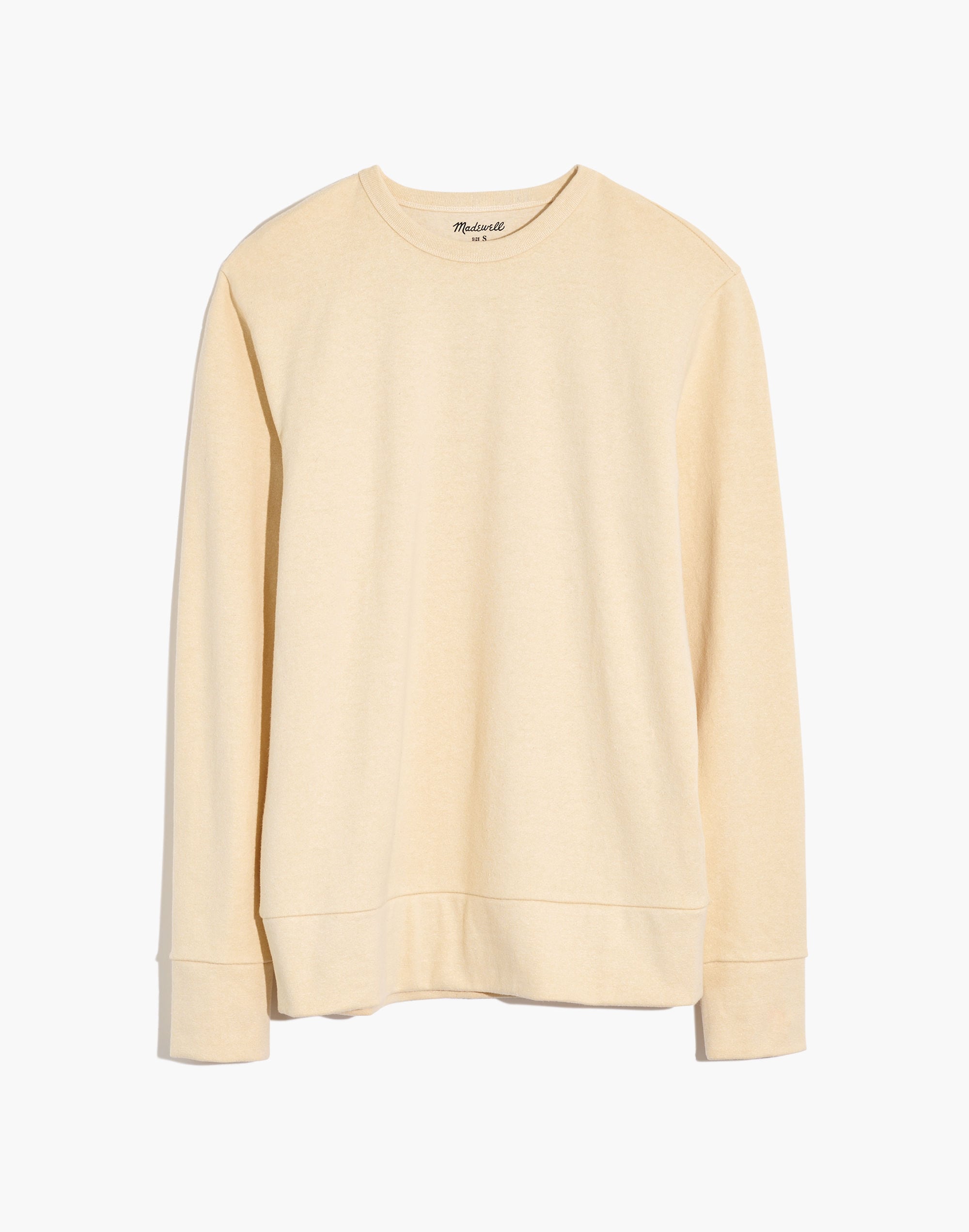 Hemp-Cotton Crewneck Sweatshirt