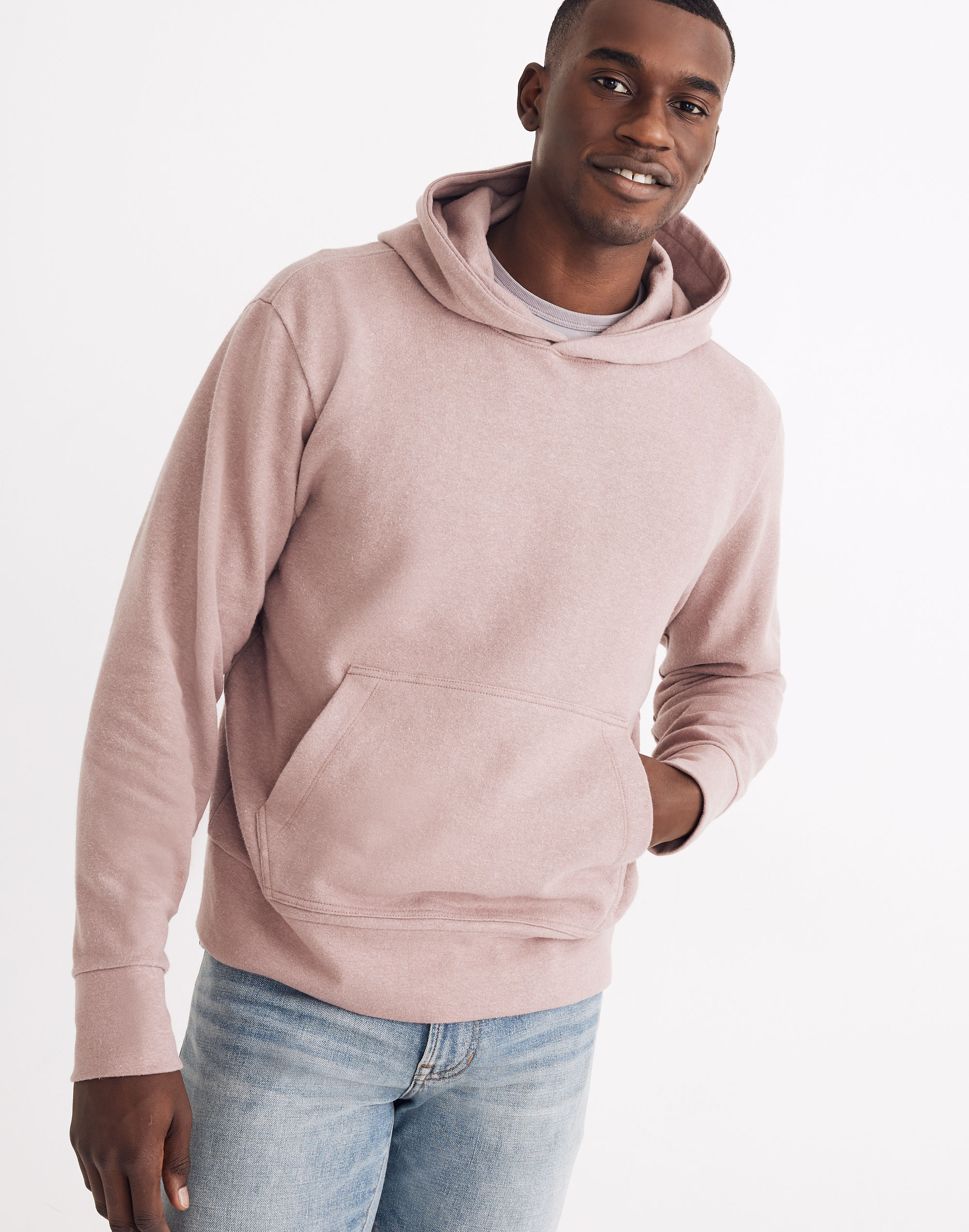 Hemp-Cotton Pullover Hoodie Sweatshirt