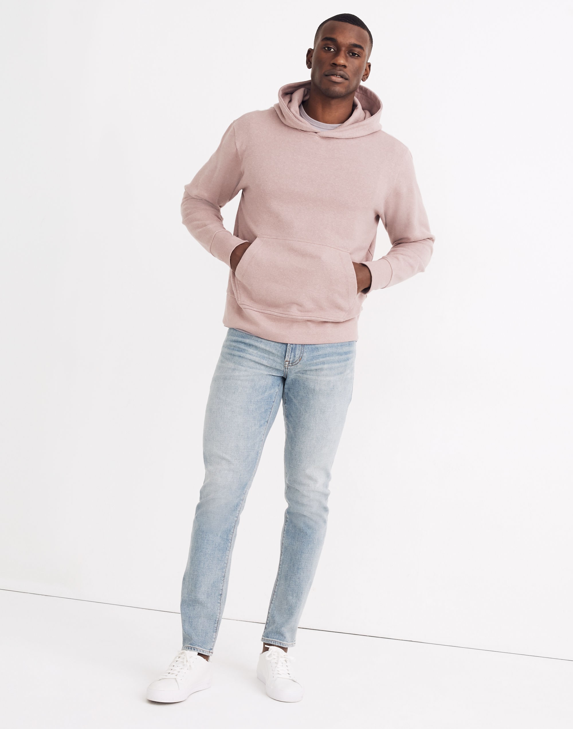 Hemp-Cotton Pullover Hoodie Sweatshirt