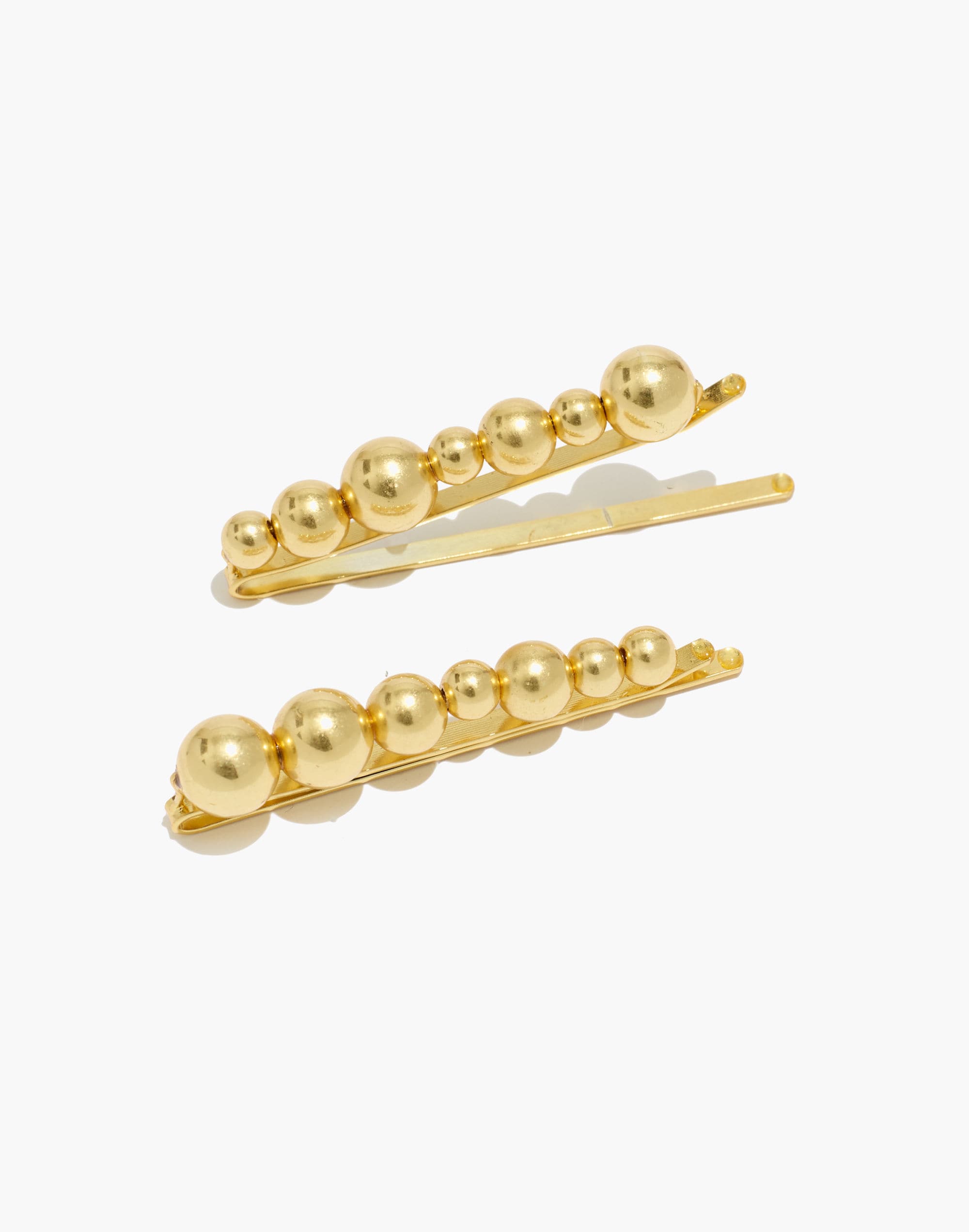 two-pack sphere hair pins