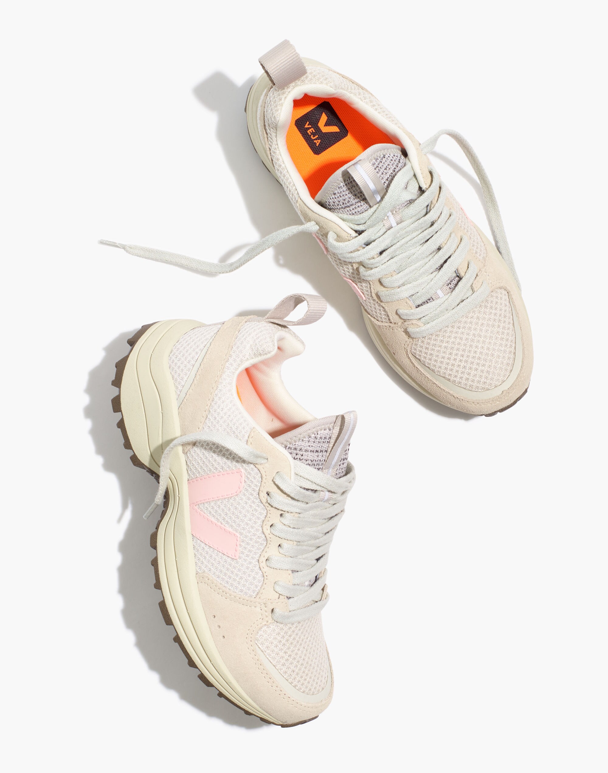 Veja&trade; Suede Venturi Sneakers in Petale