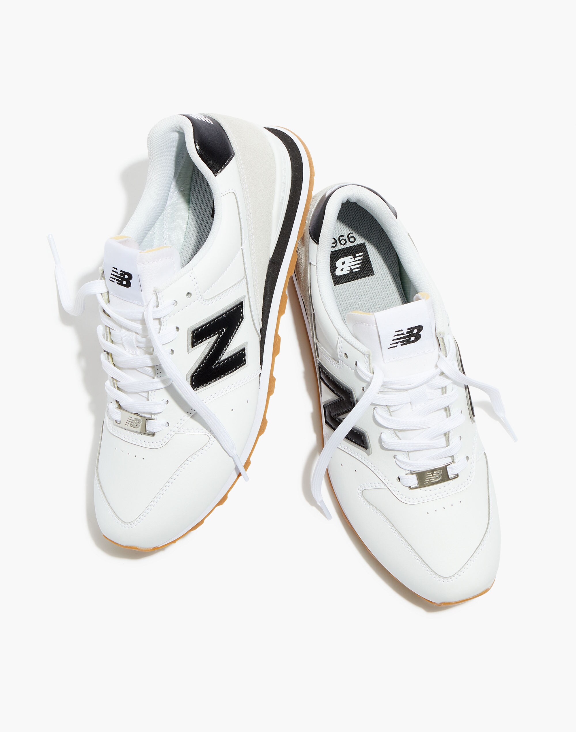 New Balance&reg; 996 Sneakers in White and Black