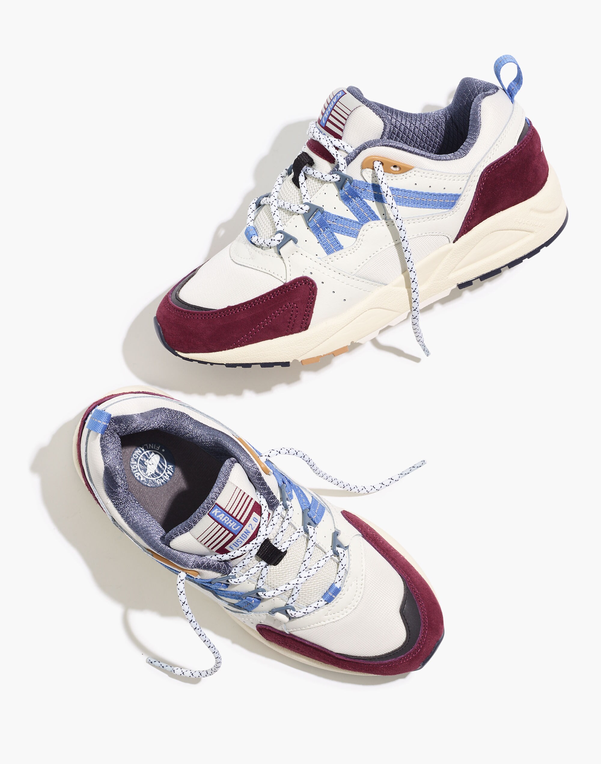 Karhu Unisex Fusion 2.0 Lace-Up Sneakers in Rainy Day