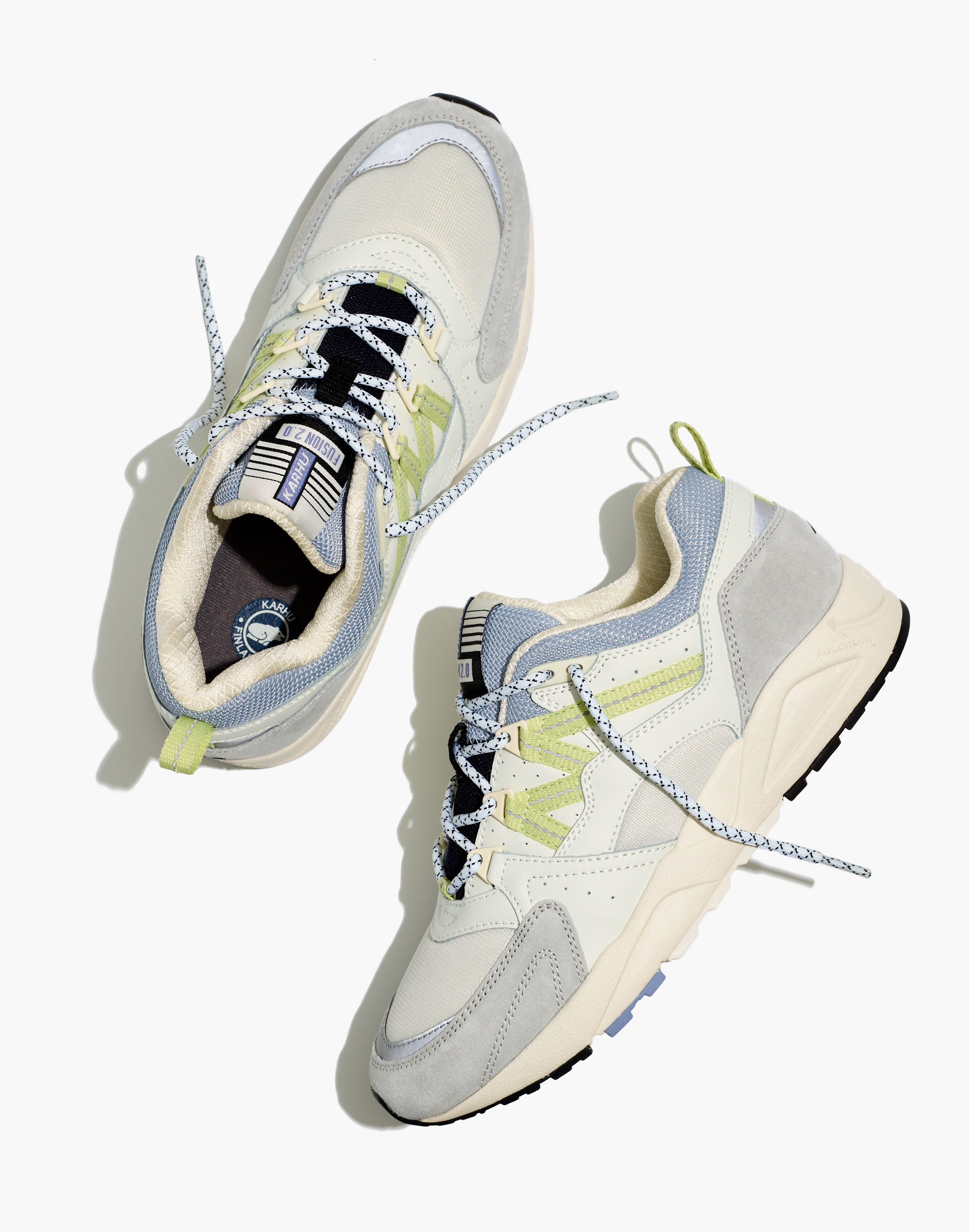 Karhu Unisex Fusion 2.0 Lace-Up Sneakers in Rainy Day