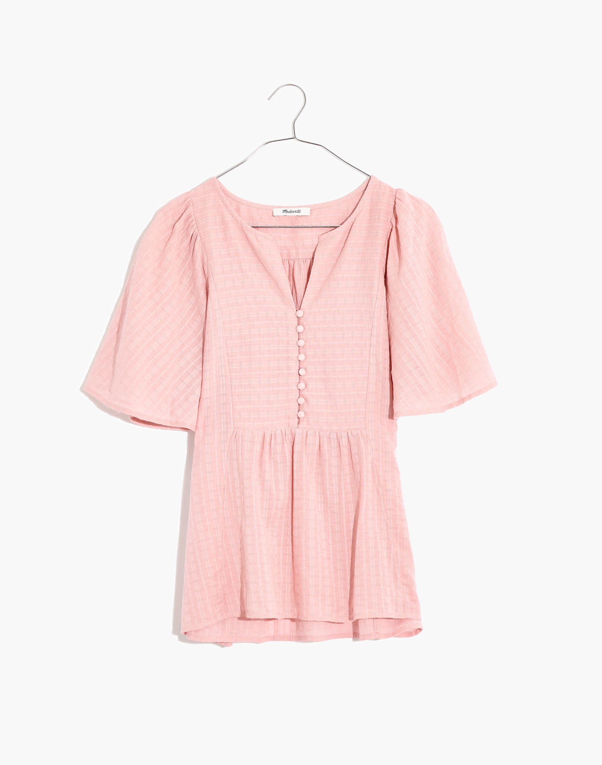 Courtyard Flutter-Sleeve Top