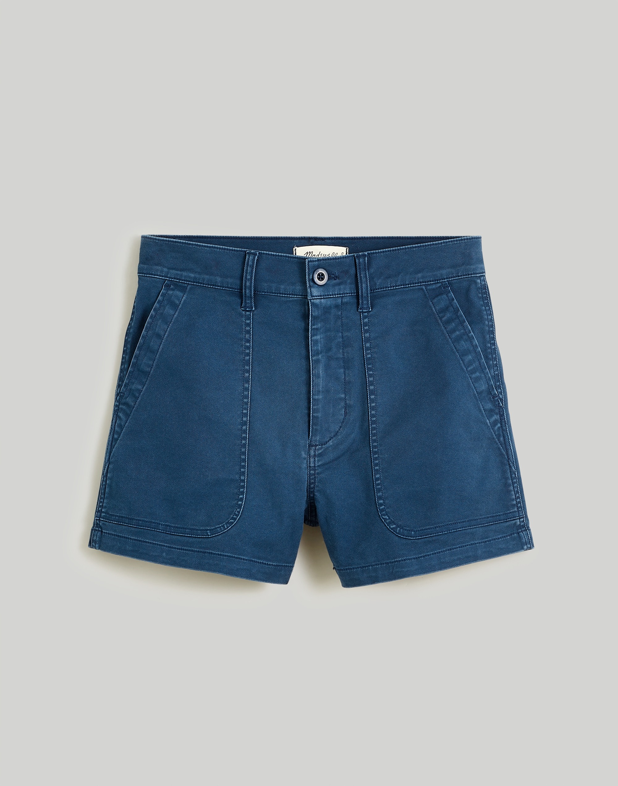 The Perfect Vintage Fatigue Short in craftsman blue image 5