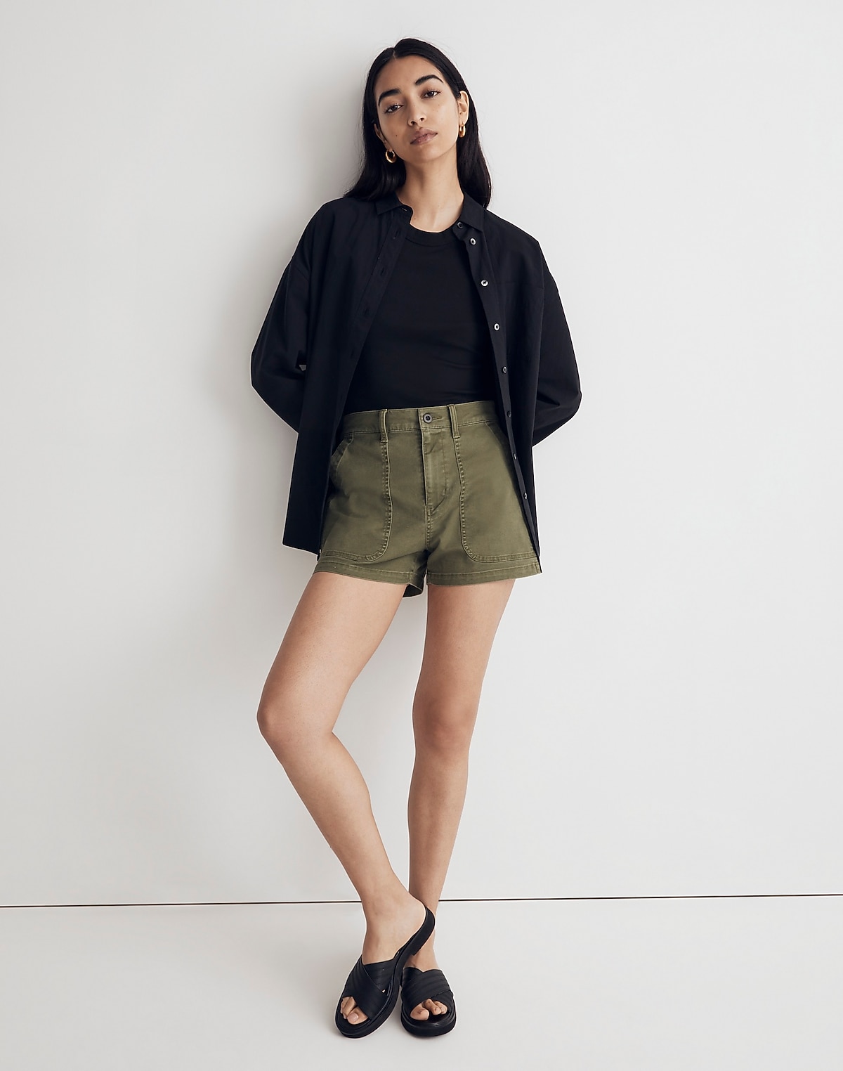 The Perfect Vintage Fatigue Short