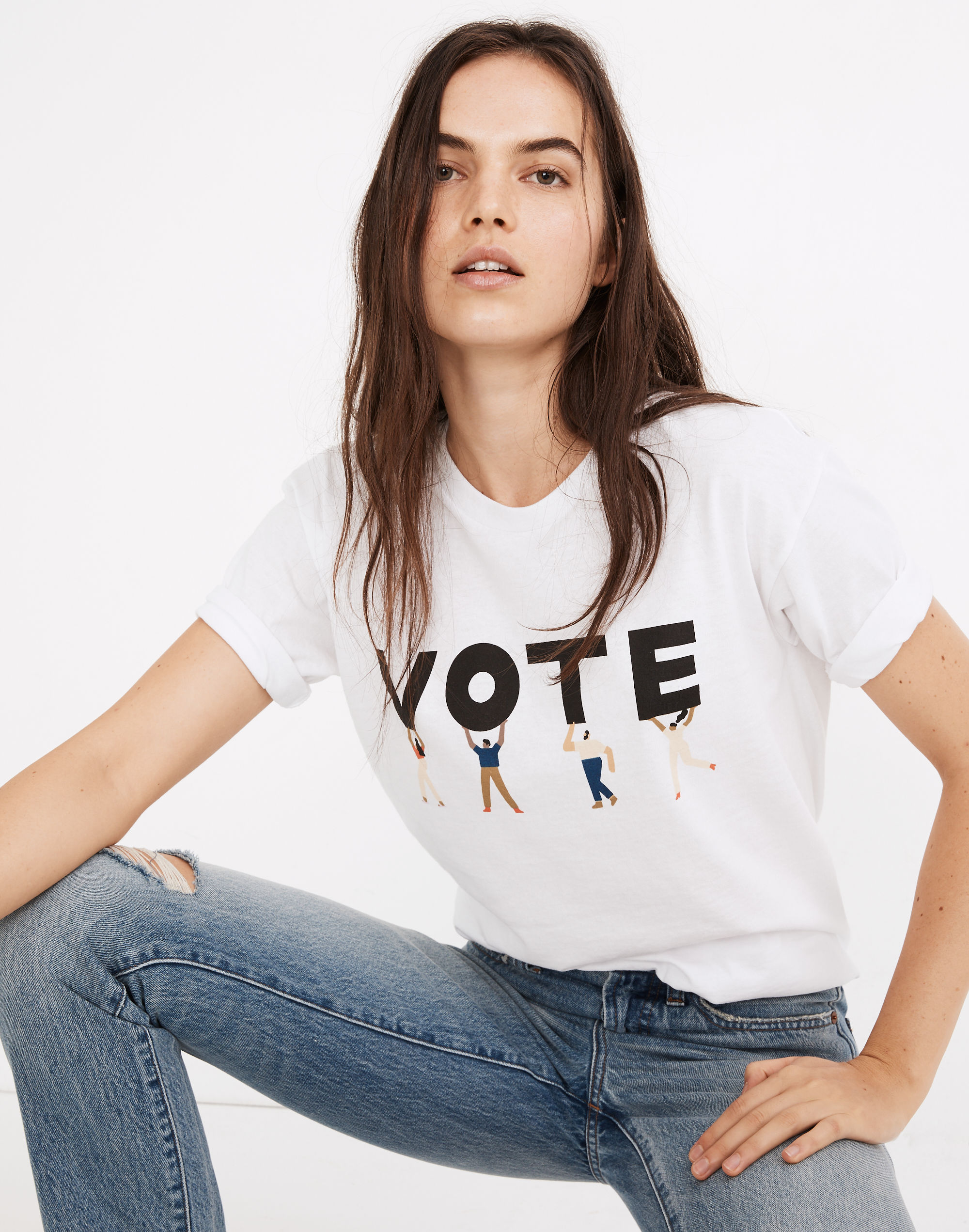 vote graphic unisex tee