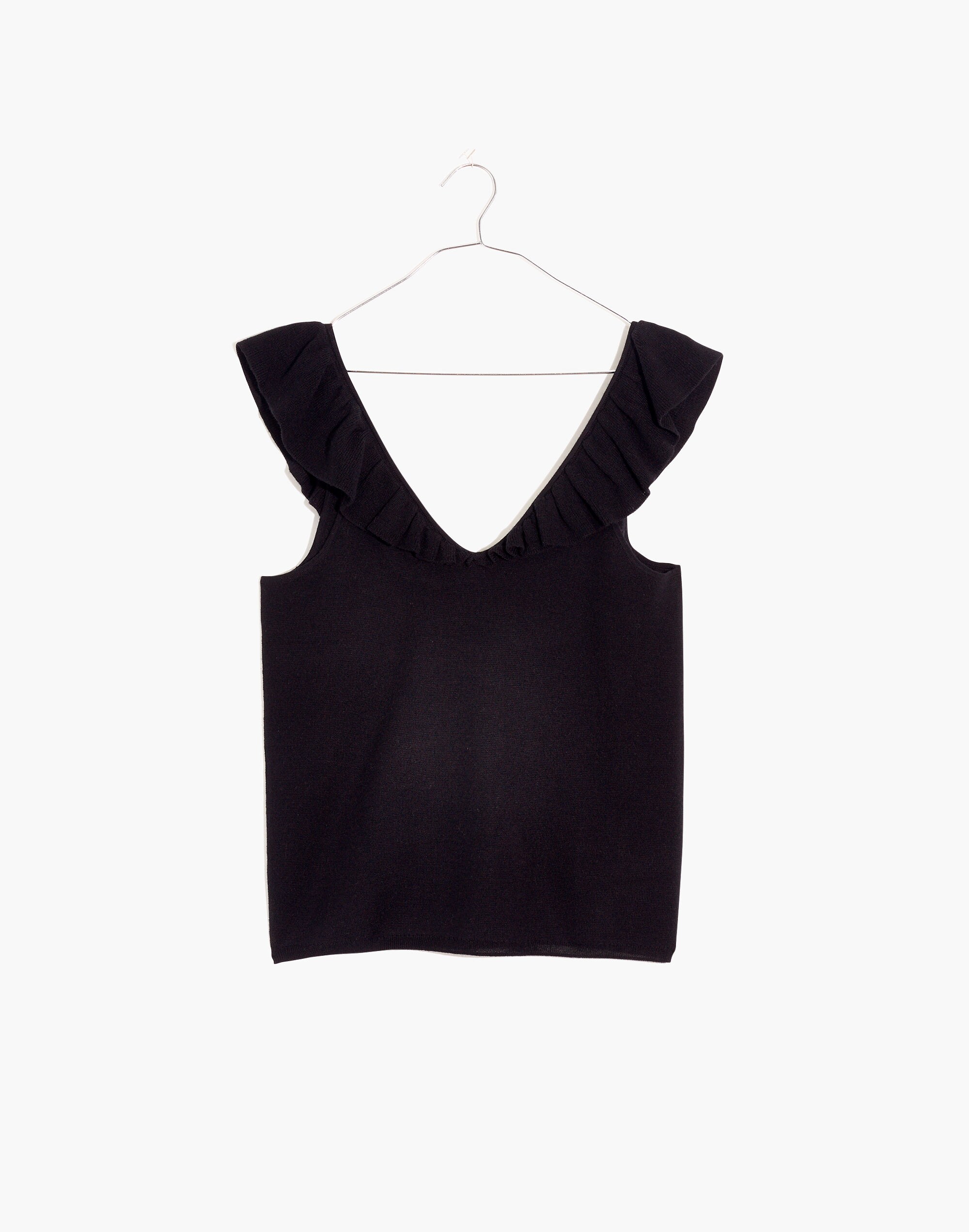 Belhaven Ruffle Sweater Tank