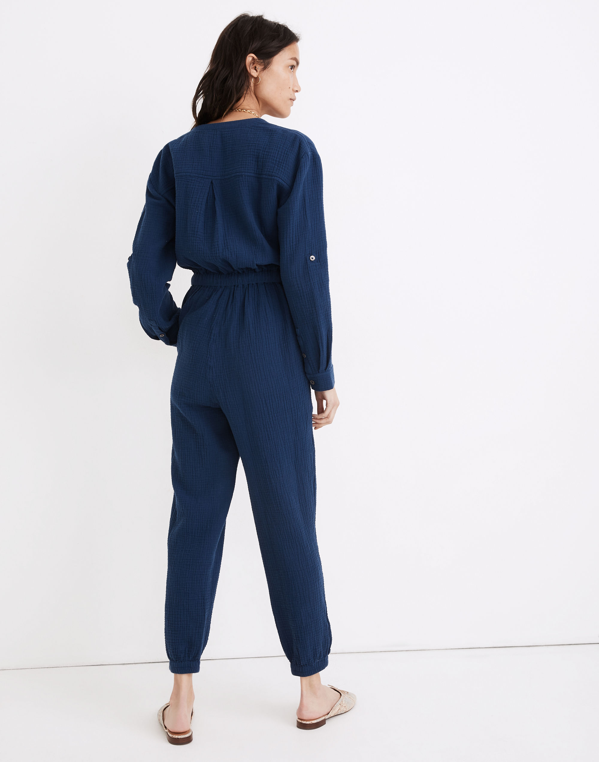 Lightspun Tapered-Leg Jumpsuit