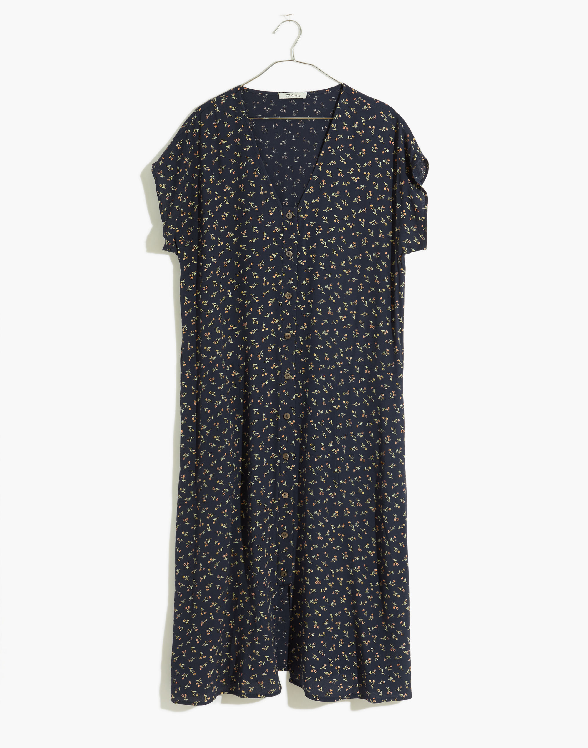 Petite Easy Midi Dress in Spring Fling