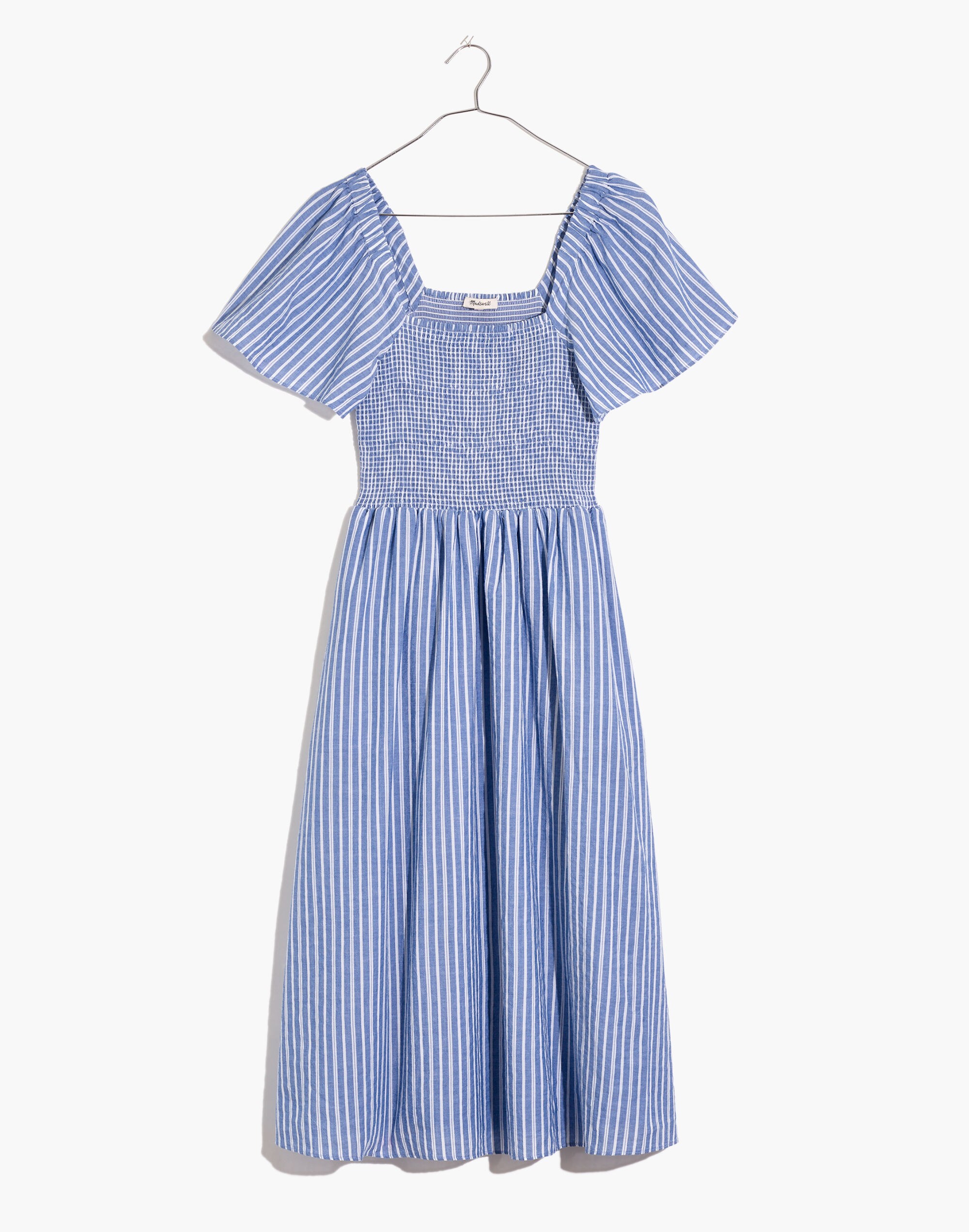 Petite Lucie Smocked Midi Dress