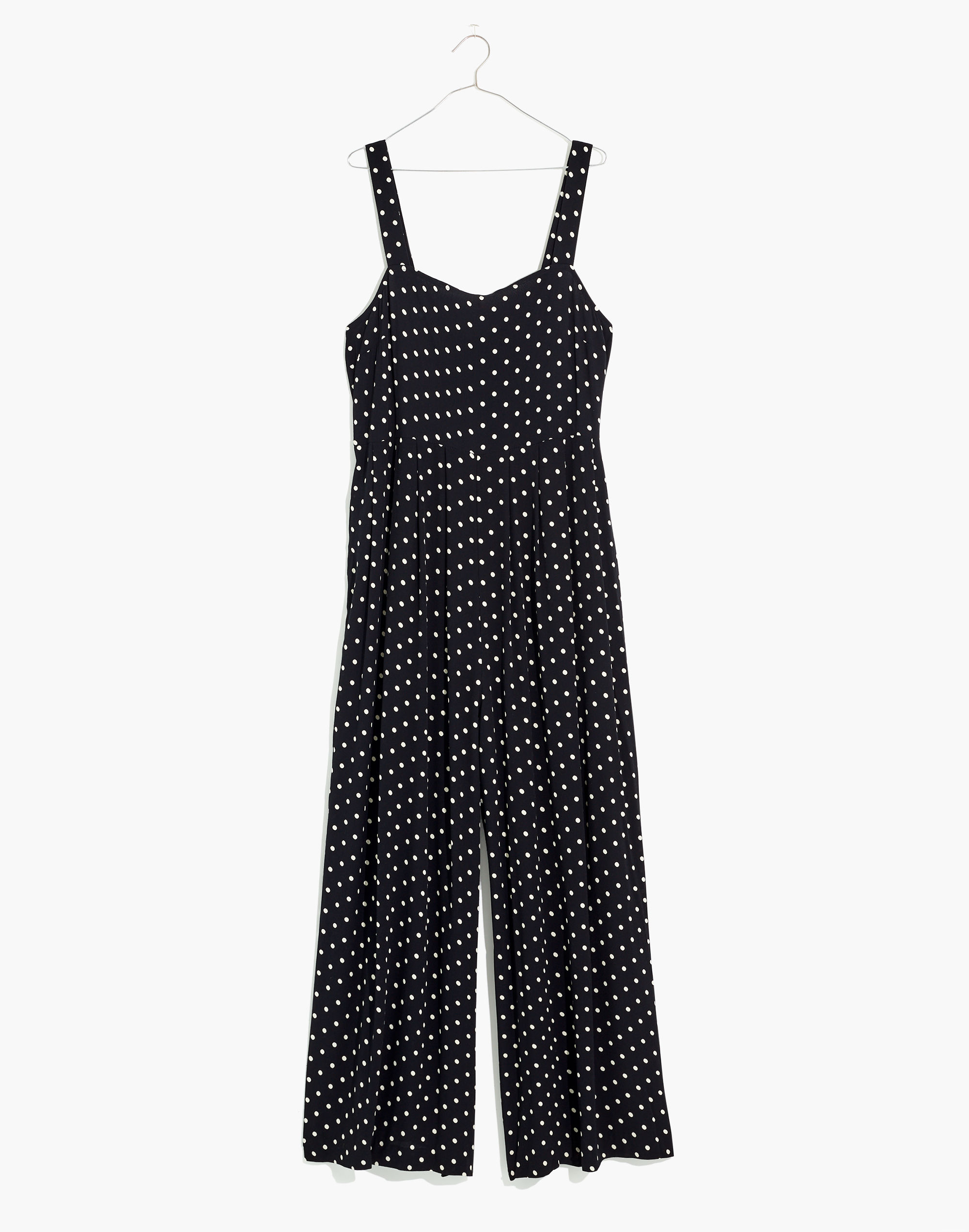 Tank Wide-Leg Jumpsuit in Polka Dot