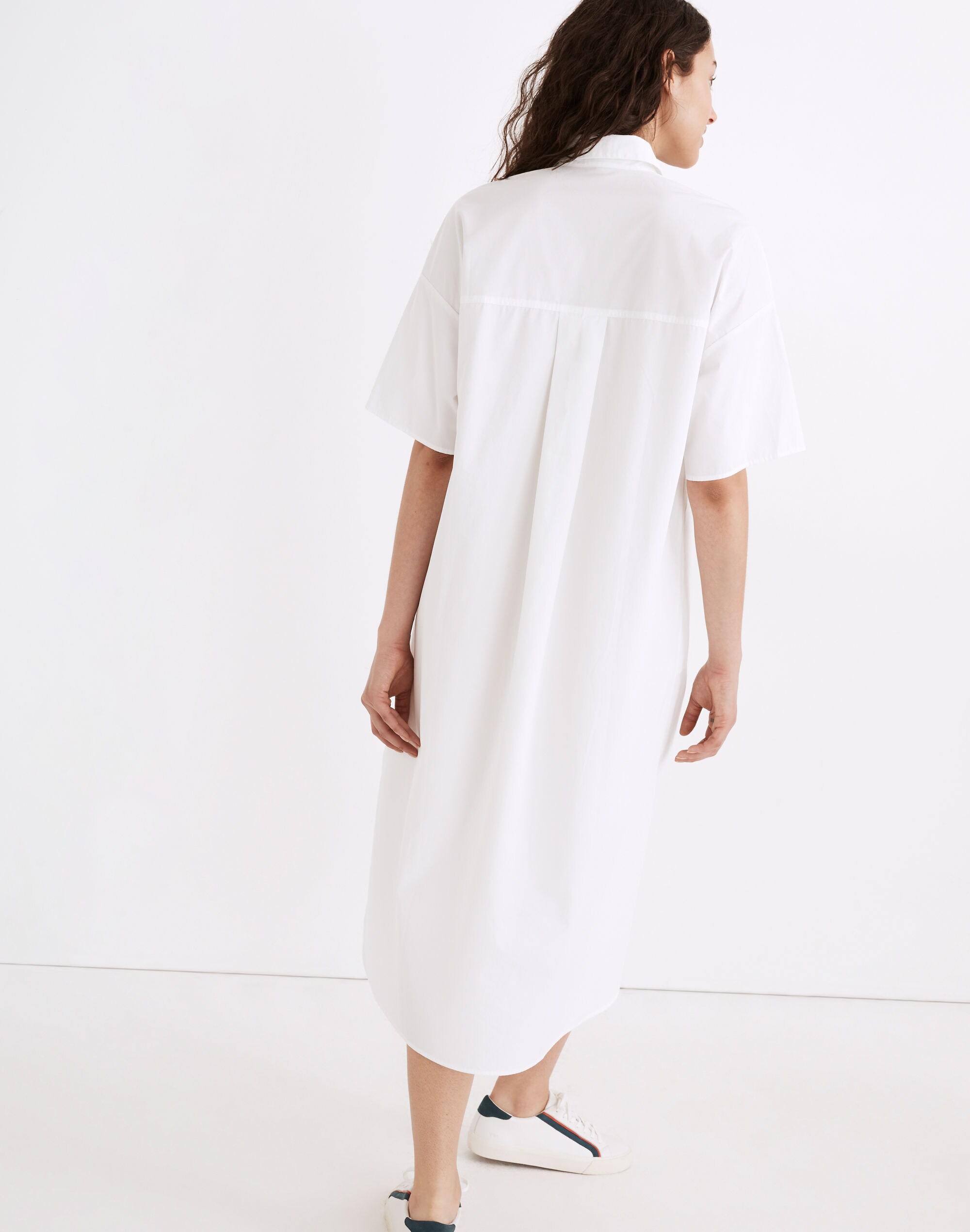 Petite Oversized Midi Shirtdress
