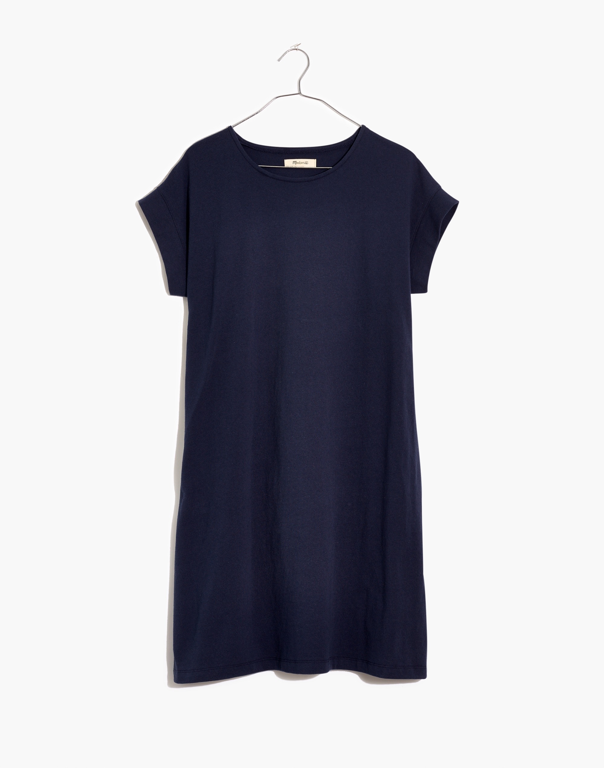 Organic Cotton Cap-Sleeve Tee Dress