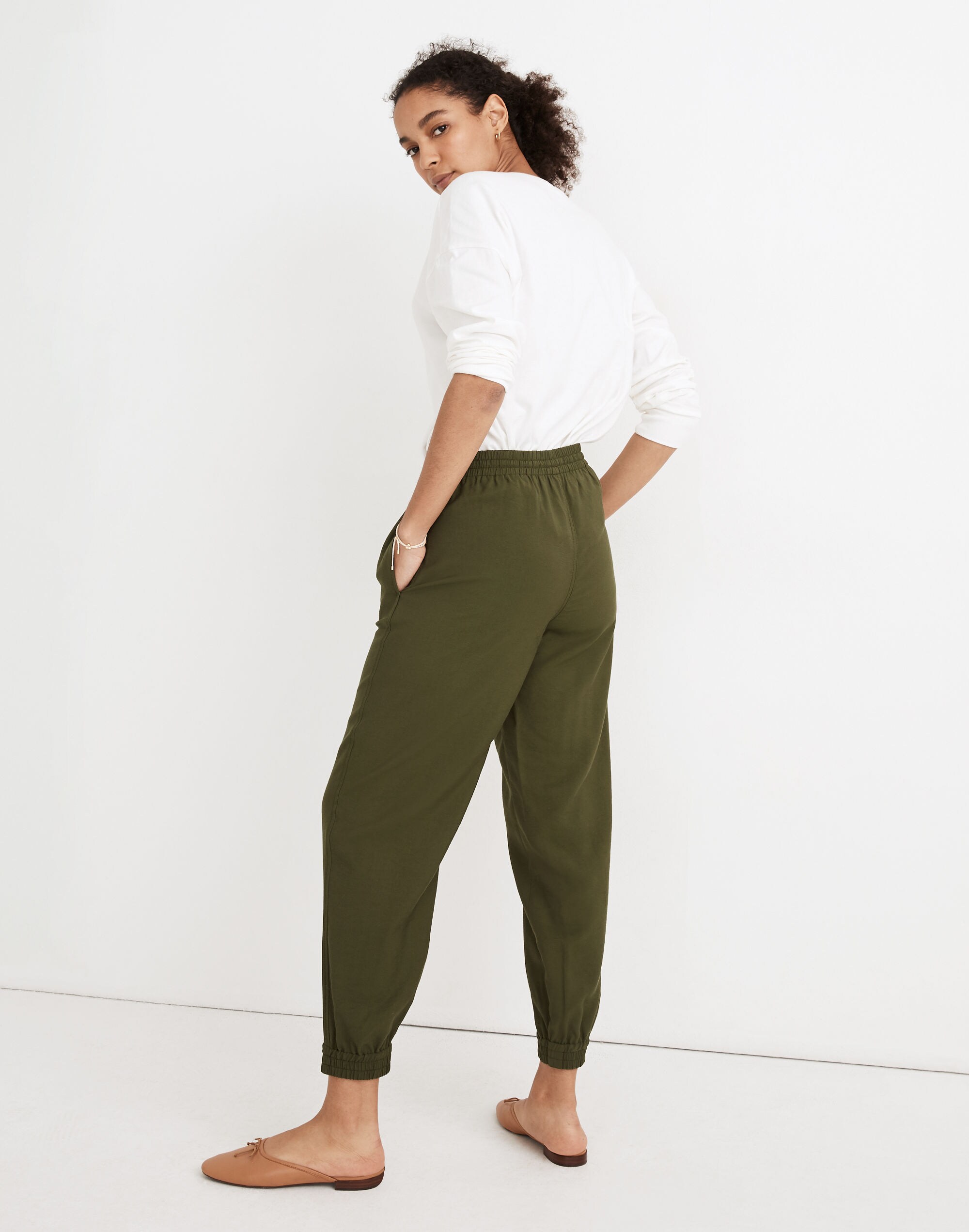 Drawstring Track Trousers