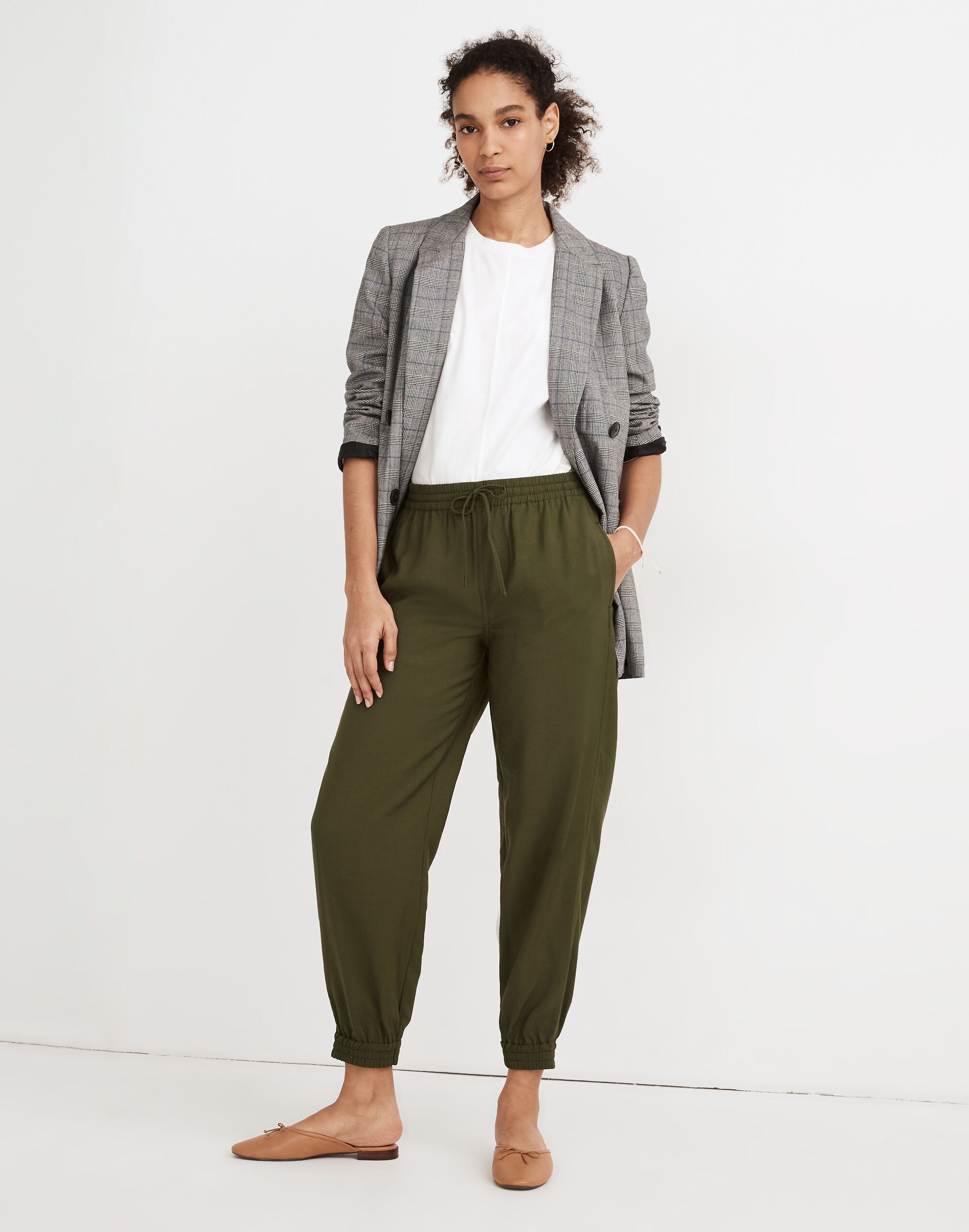 Drawstring Track Trousers