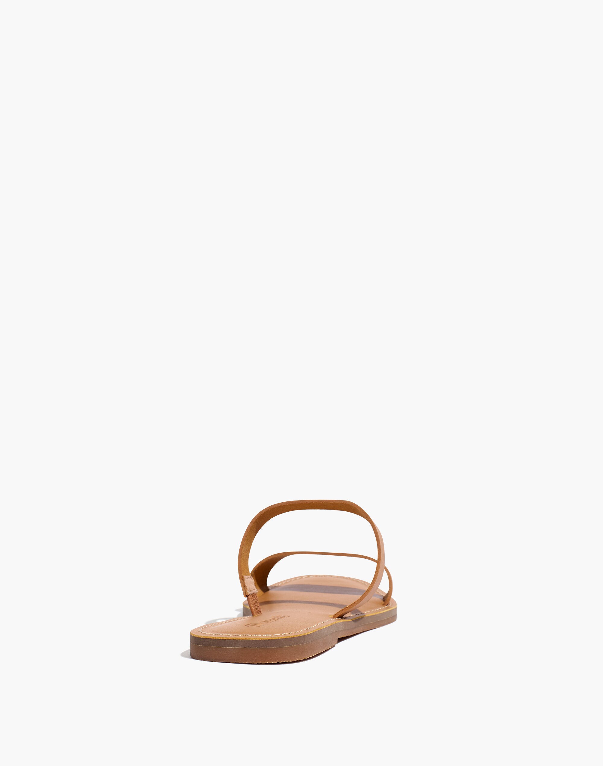 The Boardwalk Double-Strap Slide Sandal in Leather