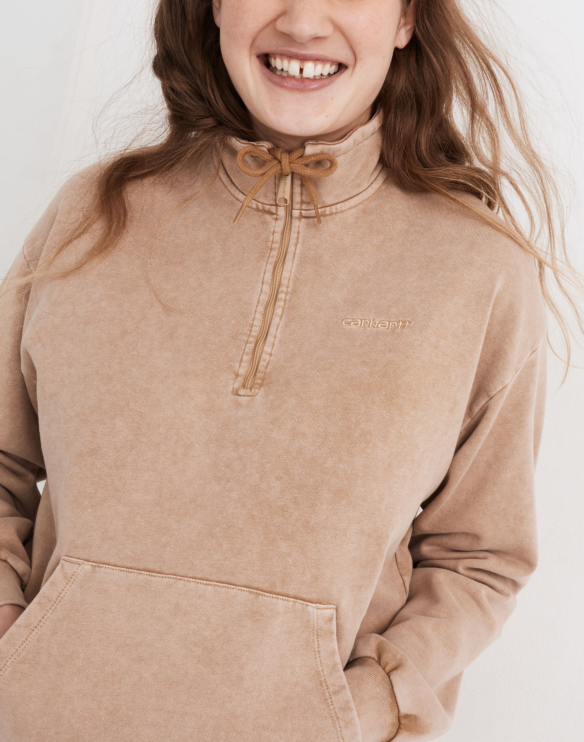 Carhartt&reg; Work in Progress Mosby Quarter-Zip Sweatshirt