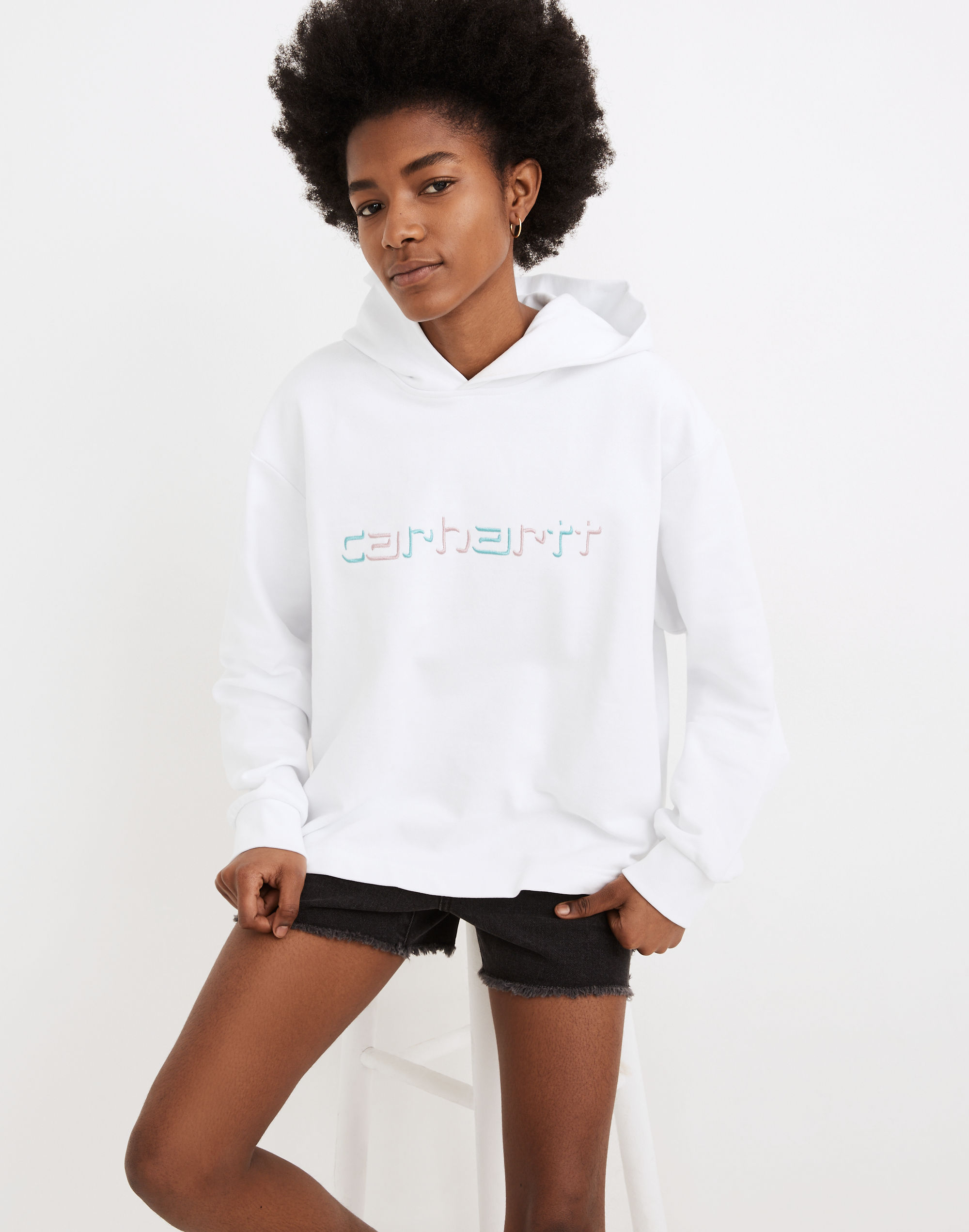 carhartt&reg; work in progress script hoodie sweatshirt
