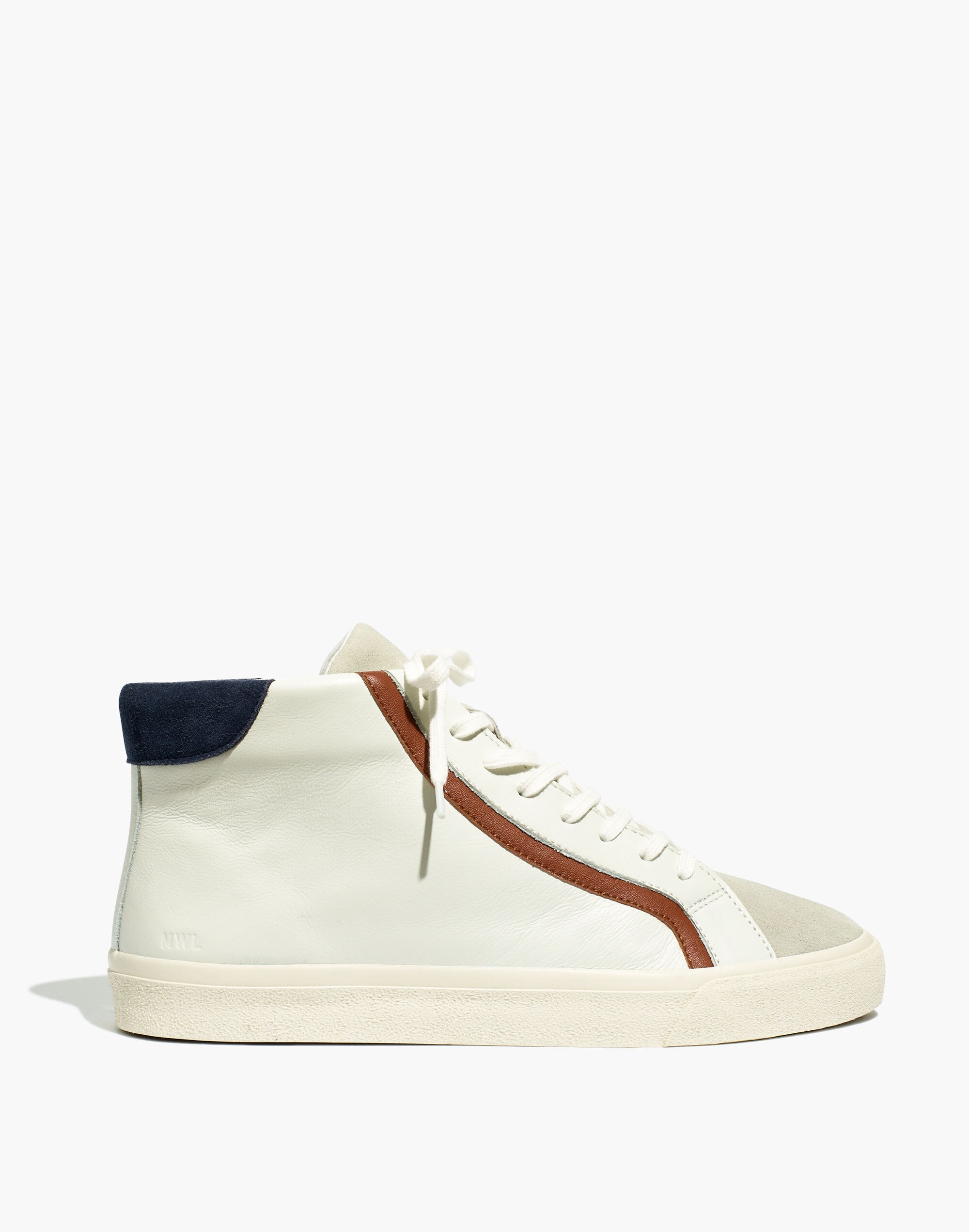 Sidewalk High-Top Sneakers in Colorblock