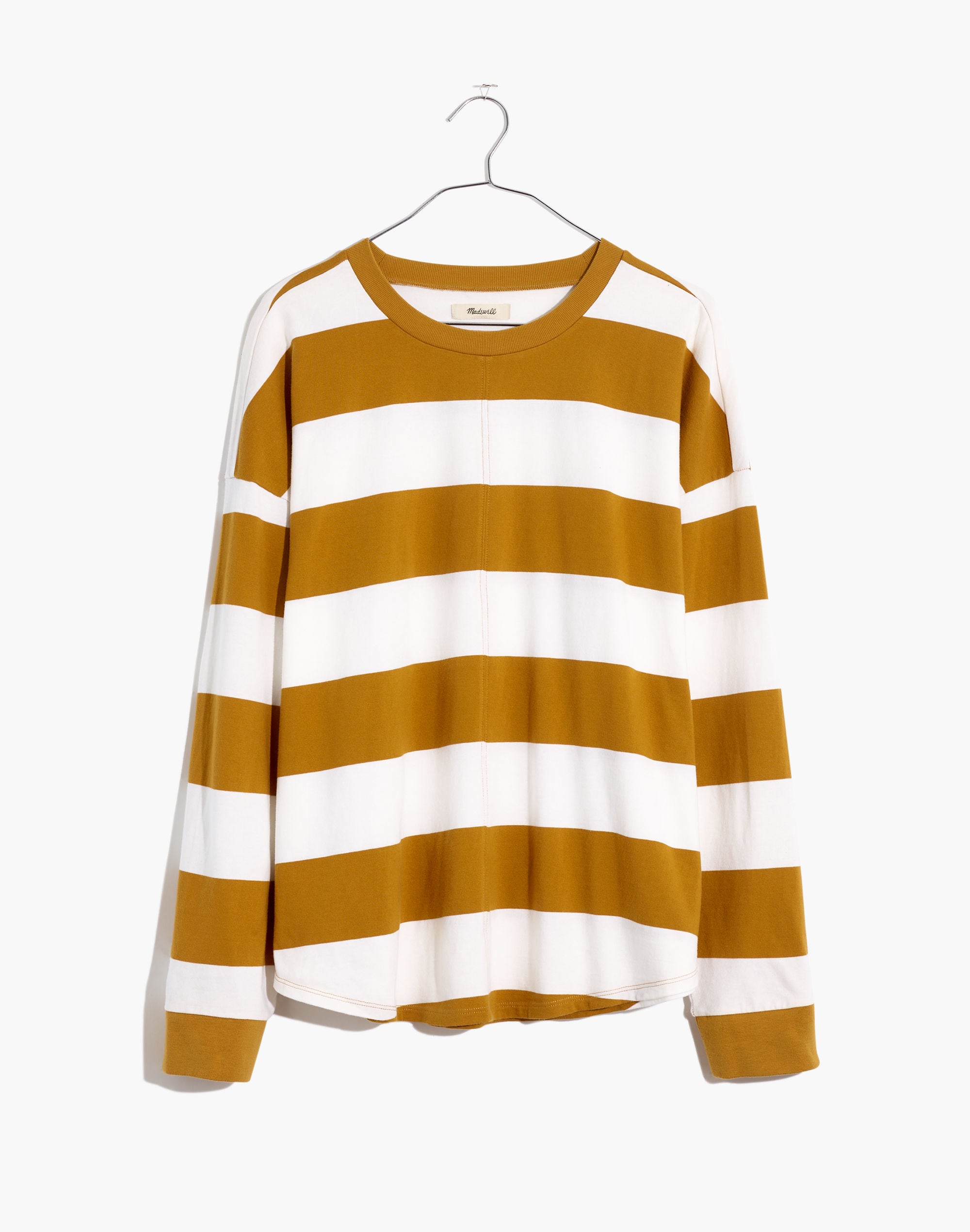 (Re)sourced Cotton Newville Tee in Lindell Stripe