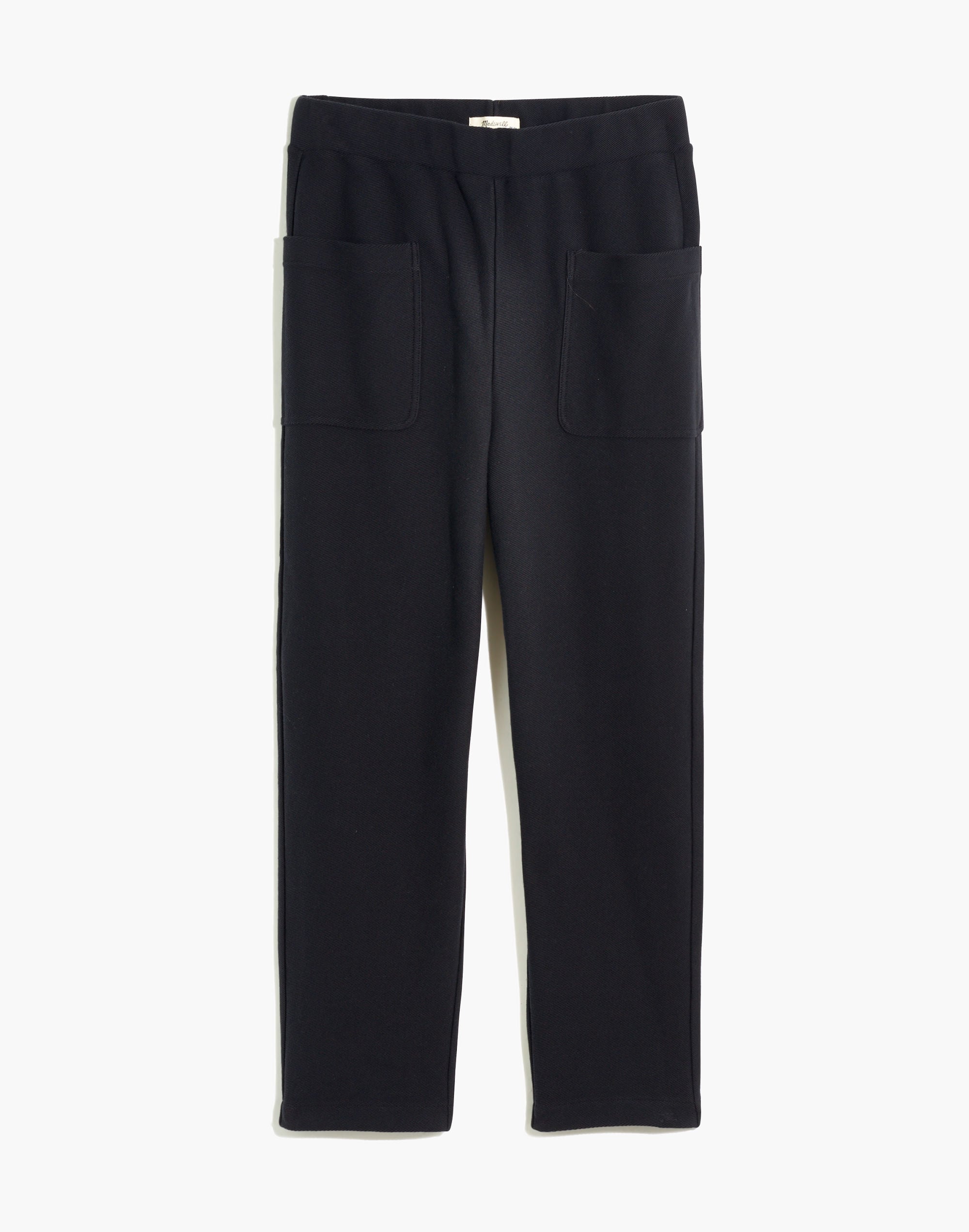 twill jacquard tapered pants