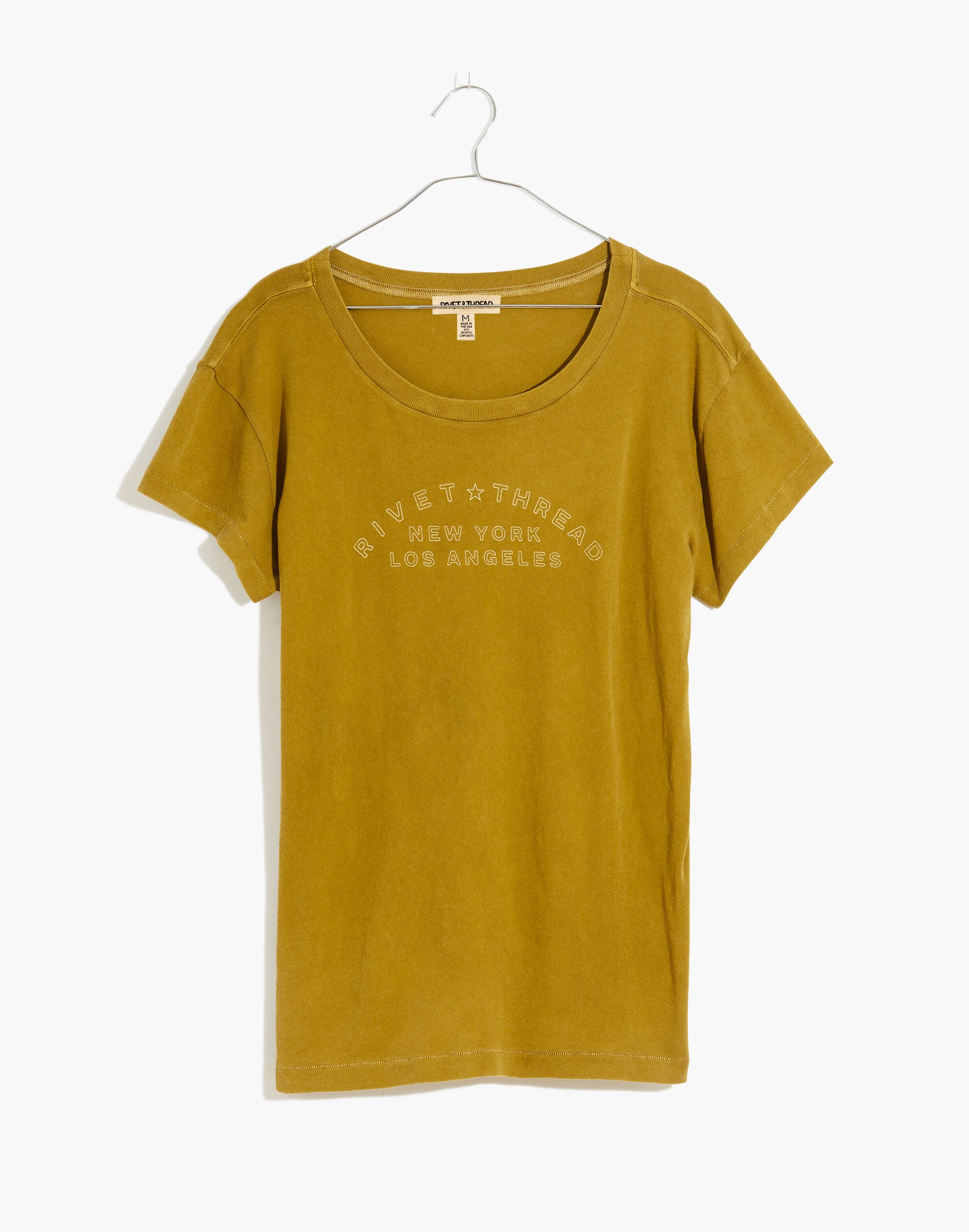 Rivet &amp; Thread Logo Graphic Ex-Boyfriend Tee