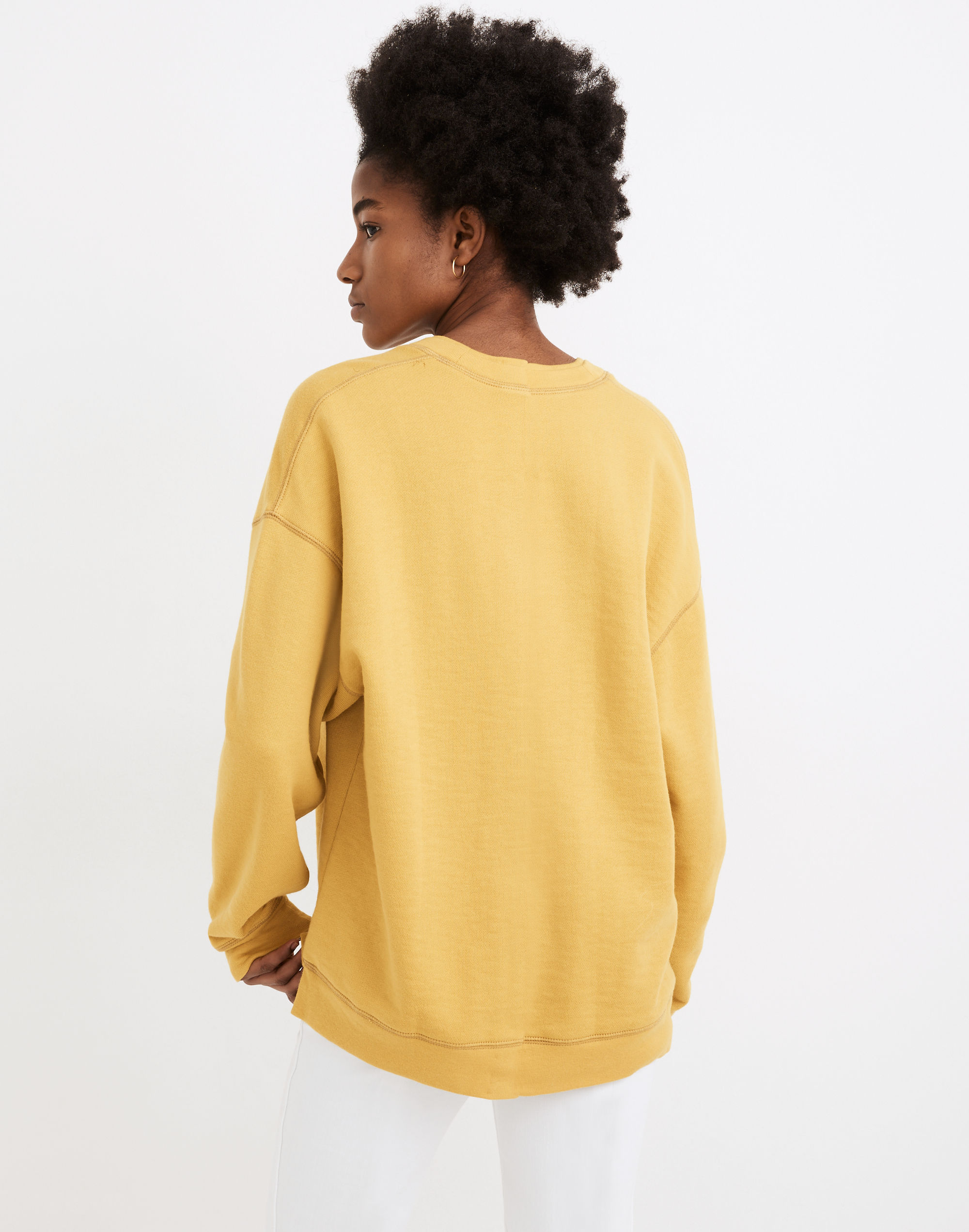 Double-Crewneck Sweatshirt