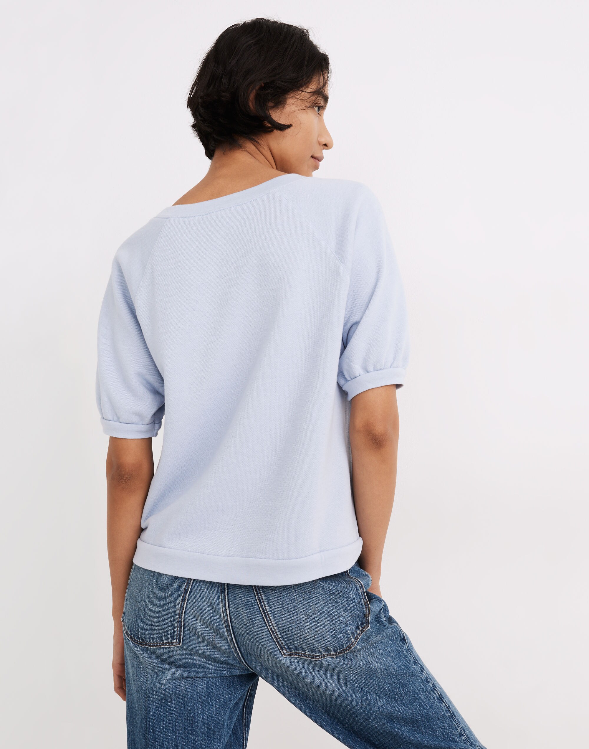 Short-Sleeve Sweatshirt