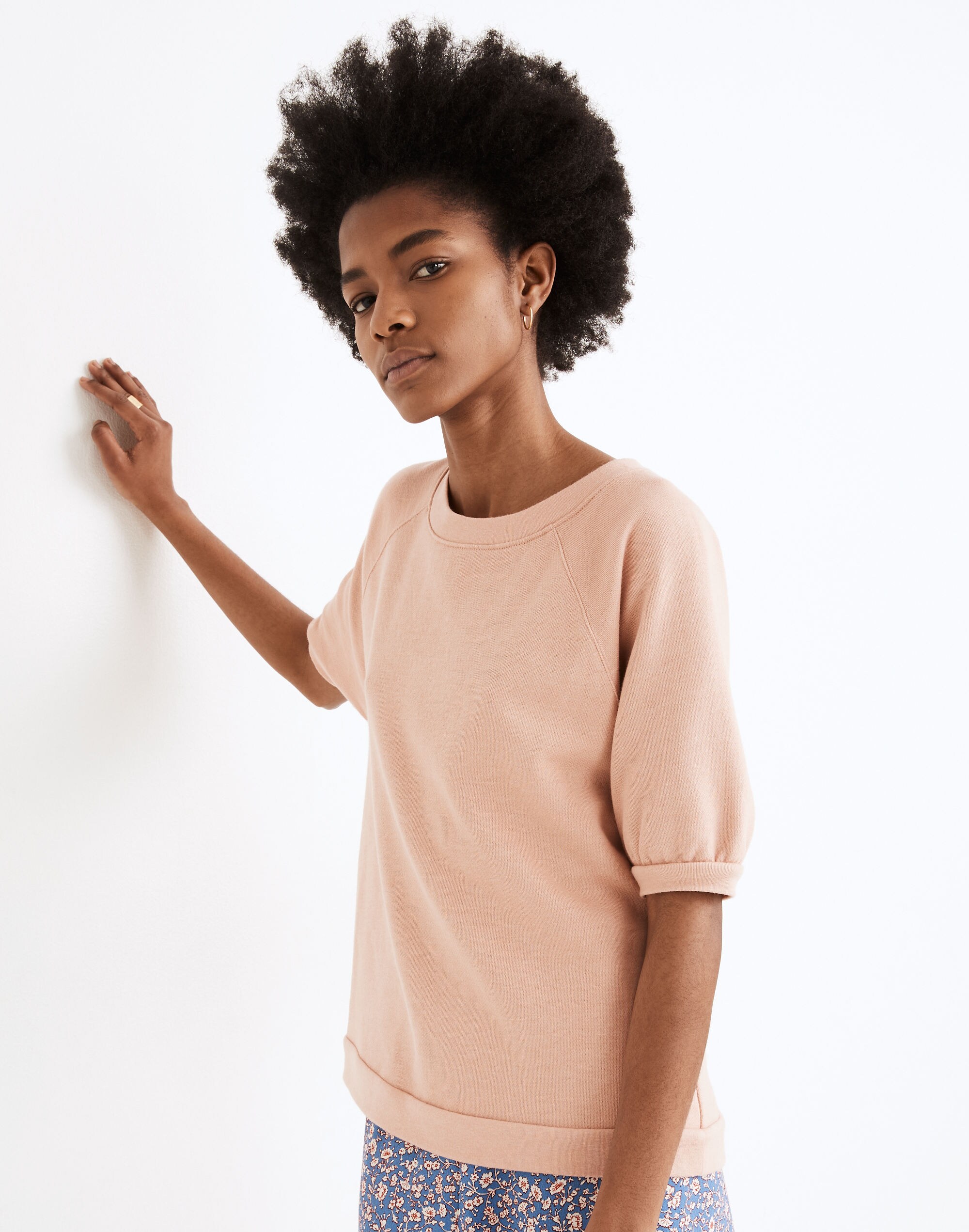 Short-Sleeve Sweatshirt