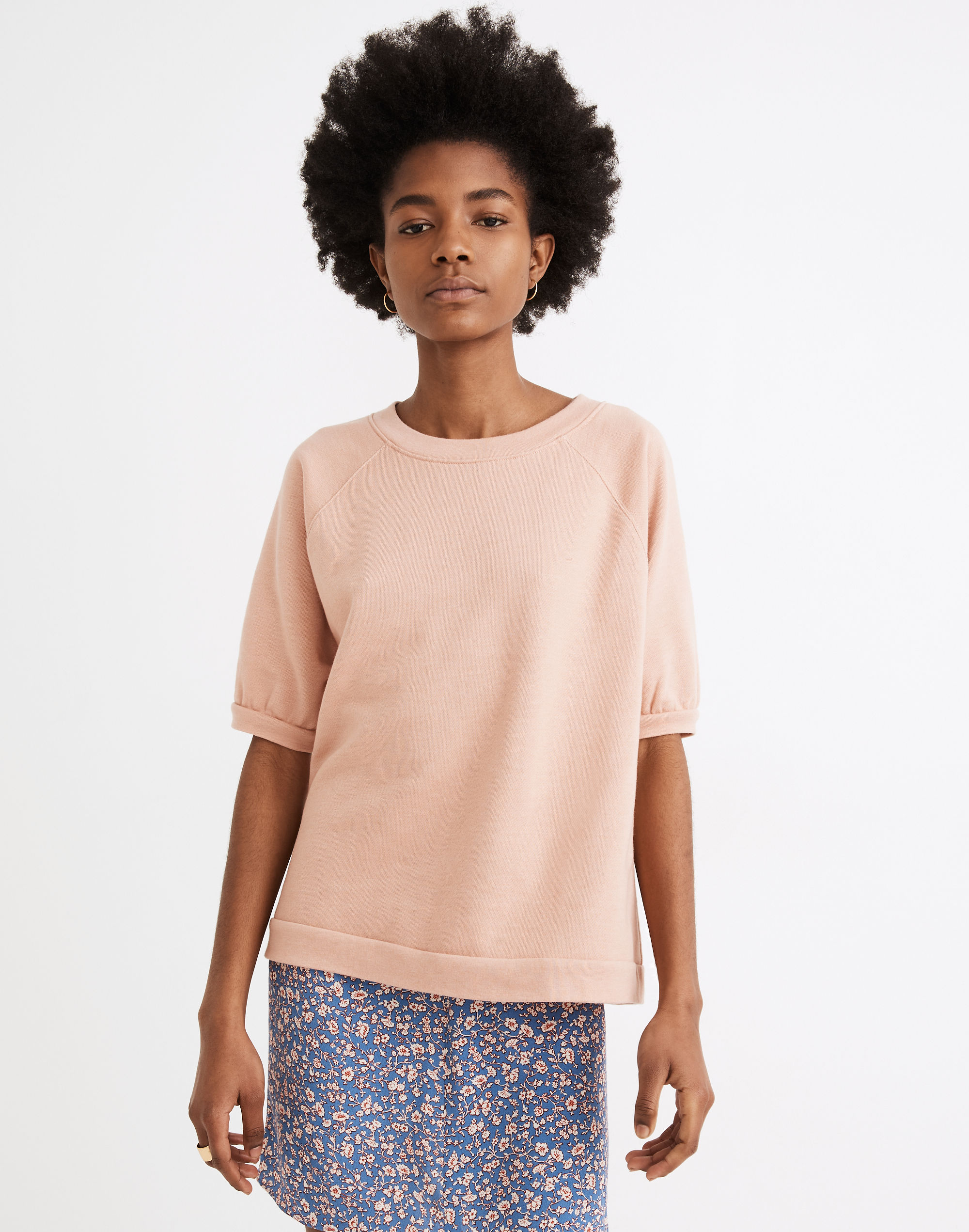 Short-Sleeve Sweatshirt