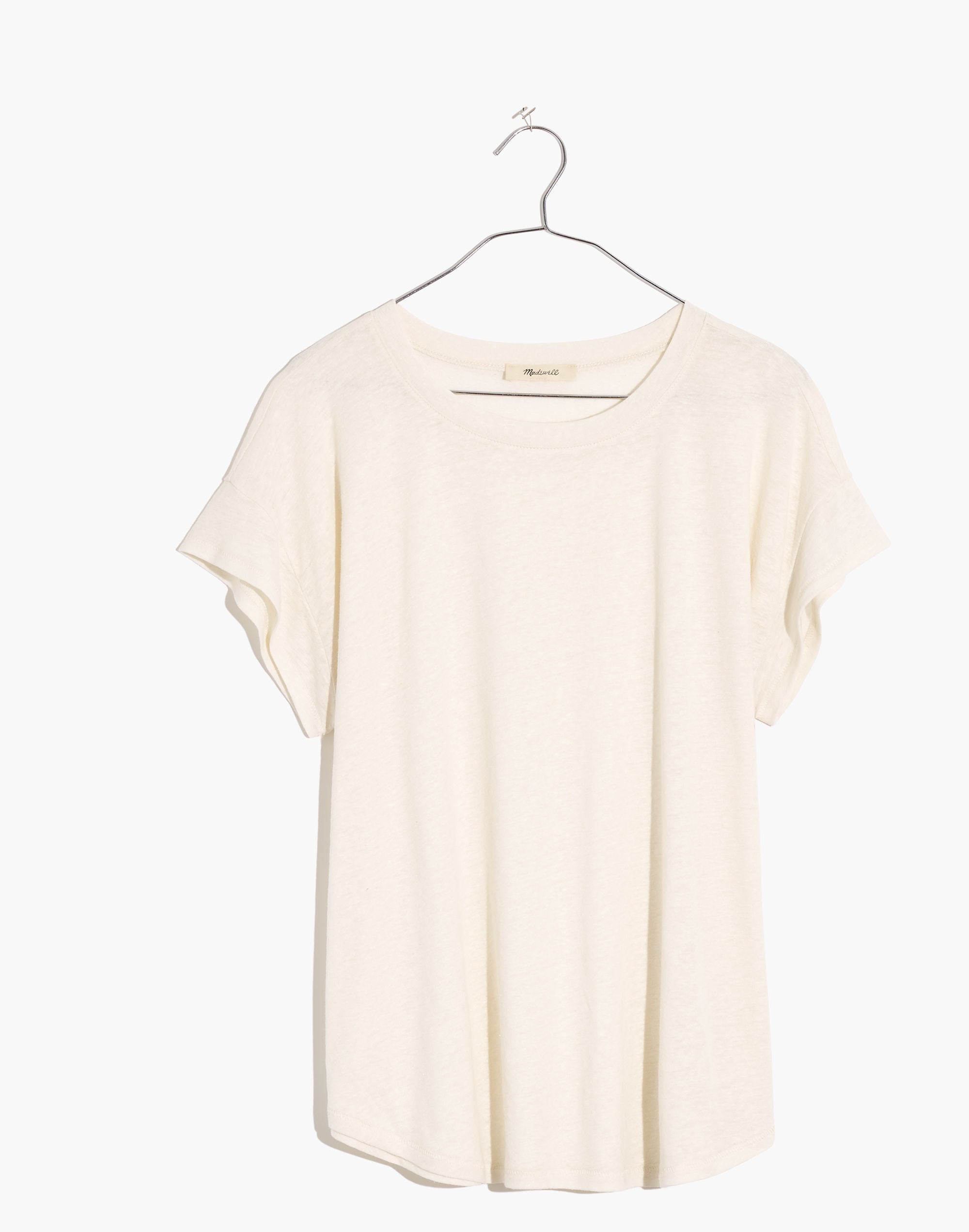 Linen-Blend Asbury Tee