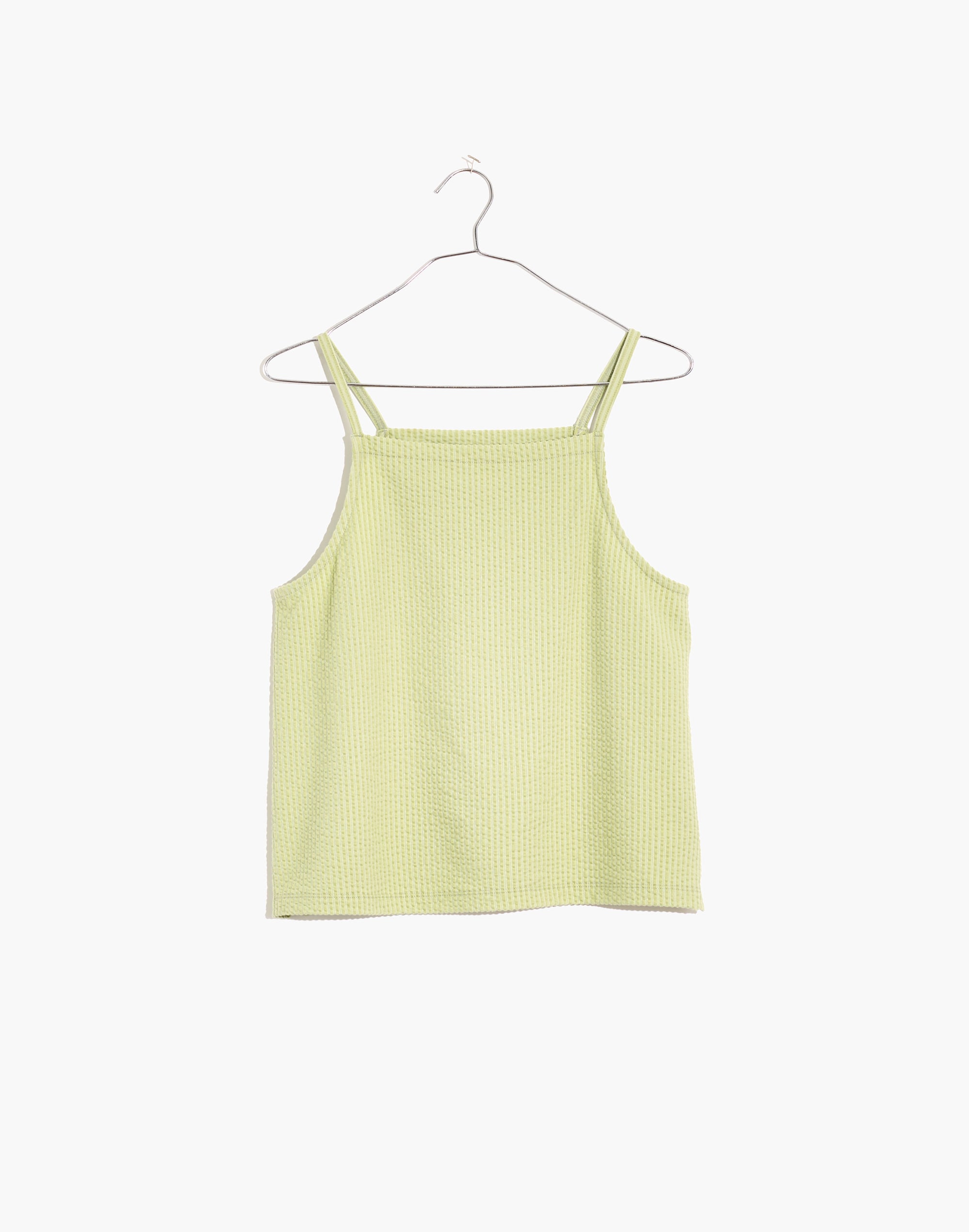 Seersucker Apron Tank Top