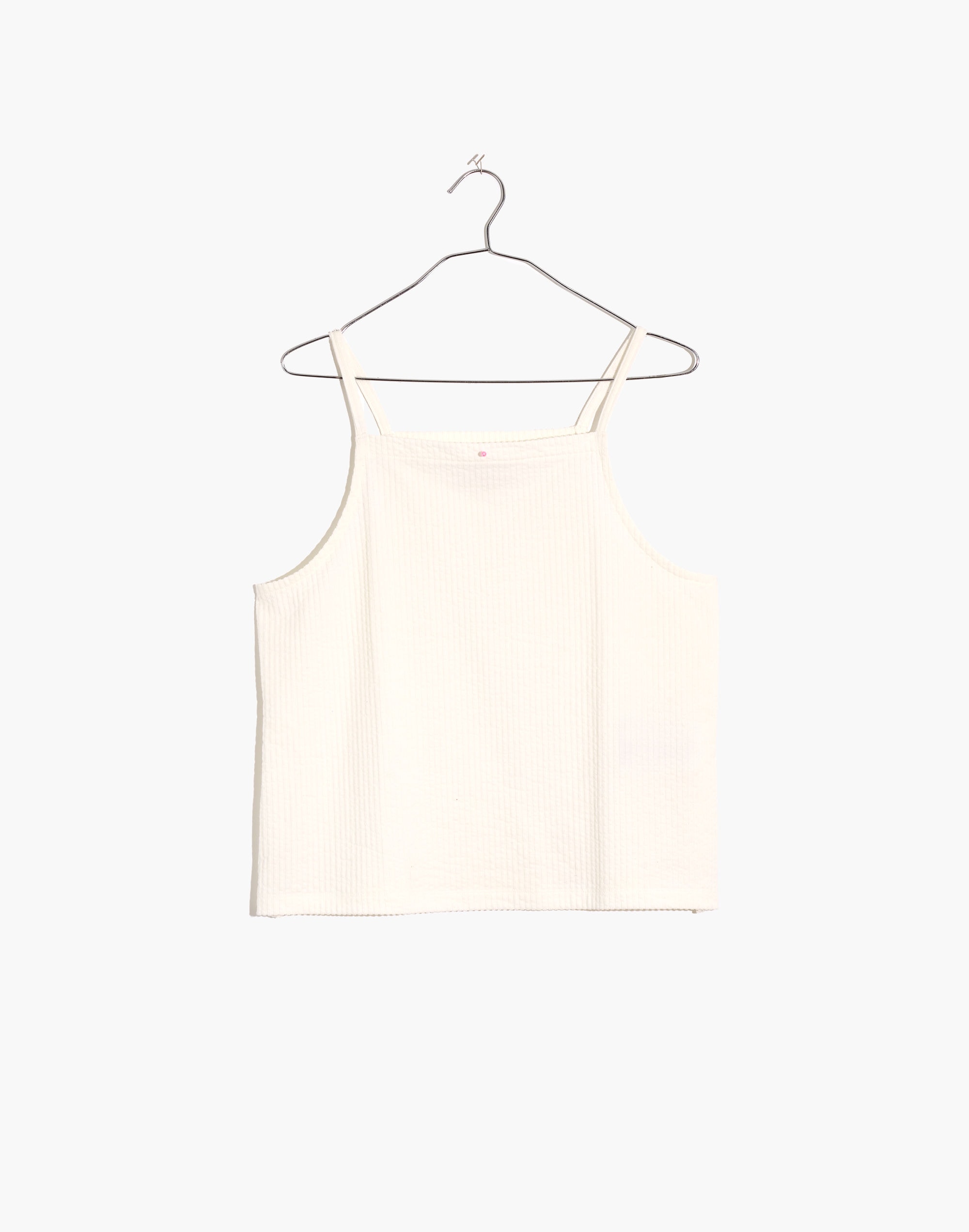 Seersucker Apron Tank Top