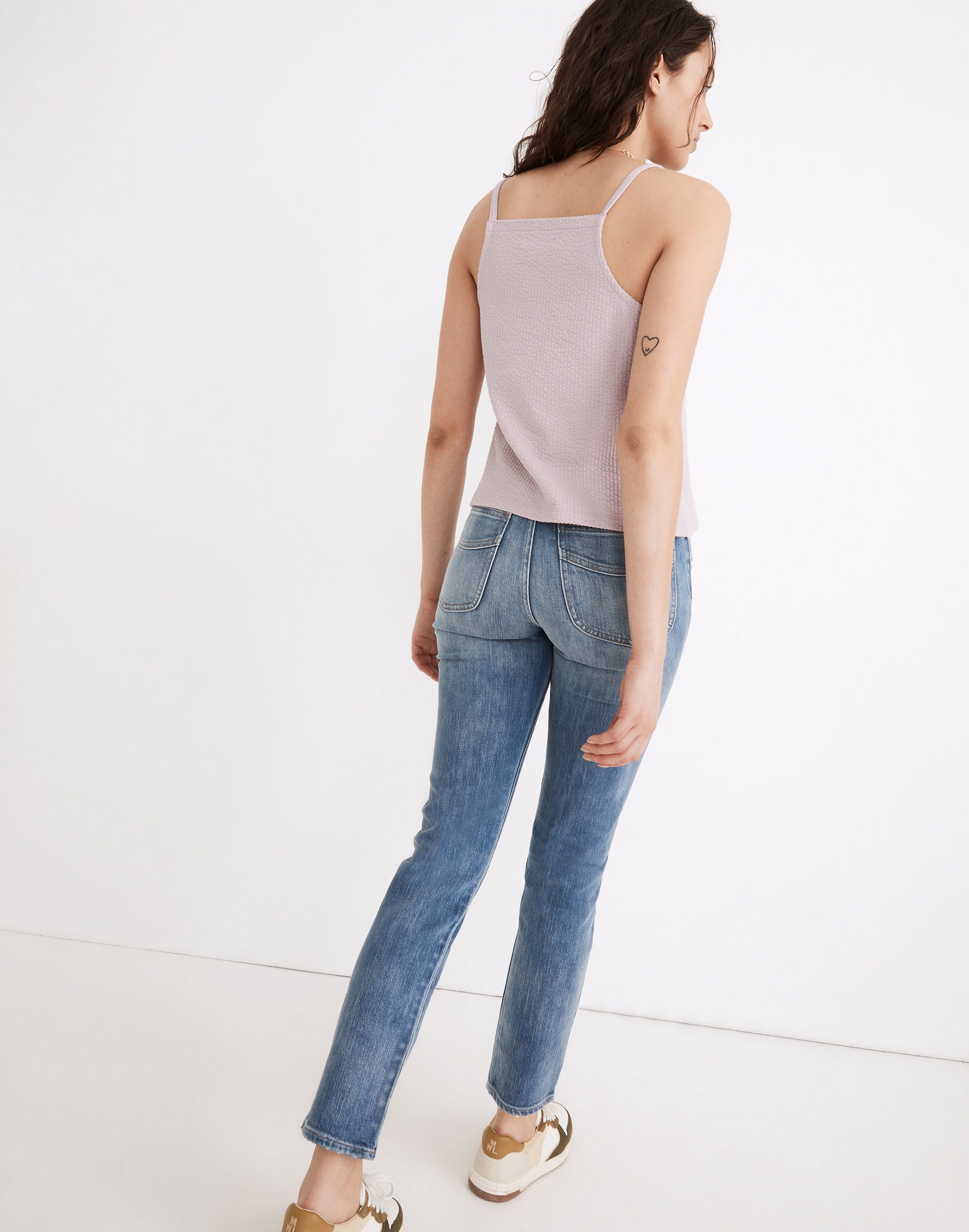 Seersucker Apron Tank Top