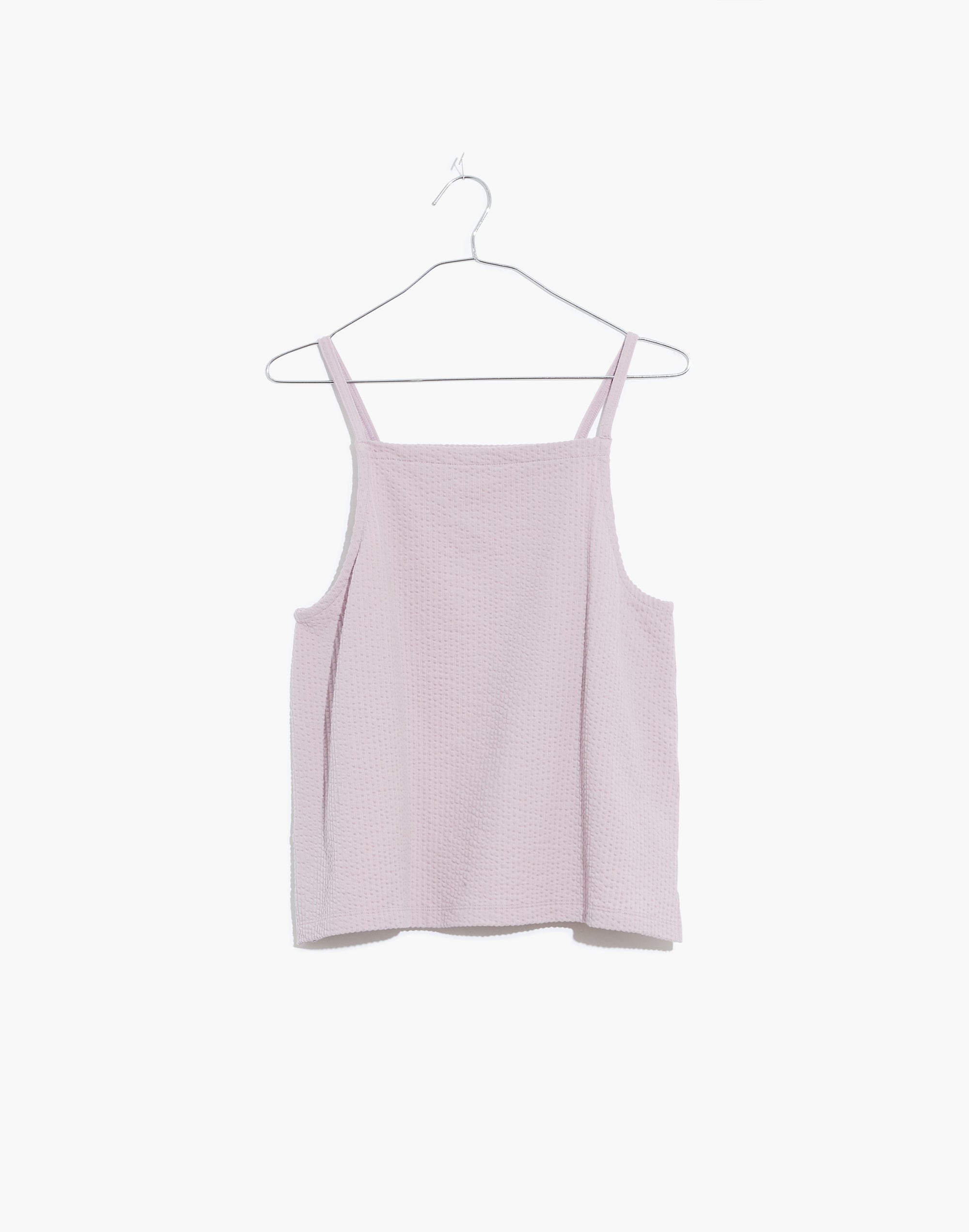 Seersucker Apron Tank Top