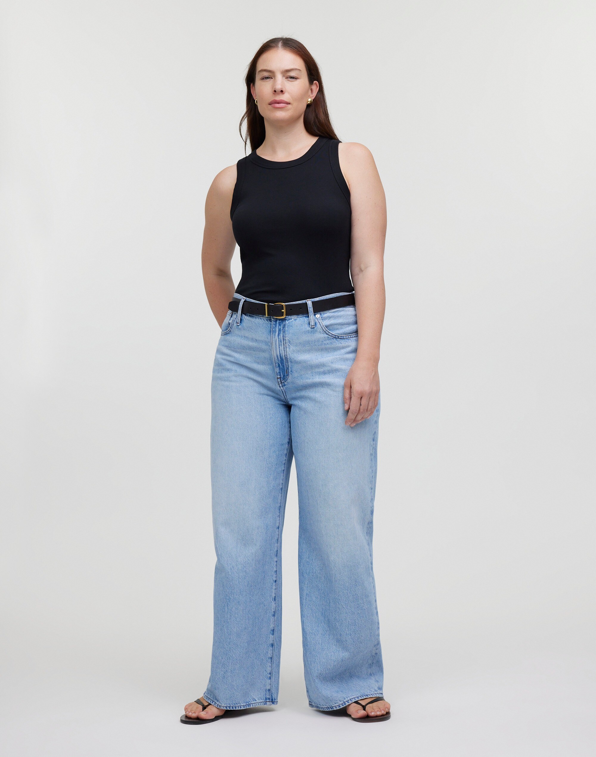 Supima&reg; Rib Cutaway Tank