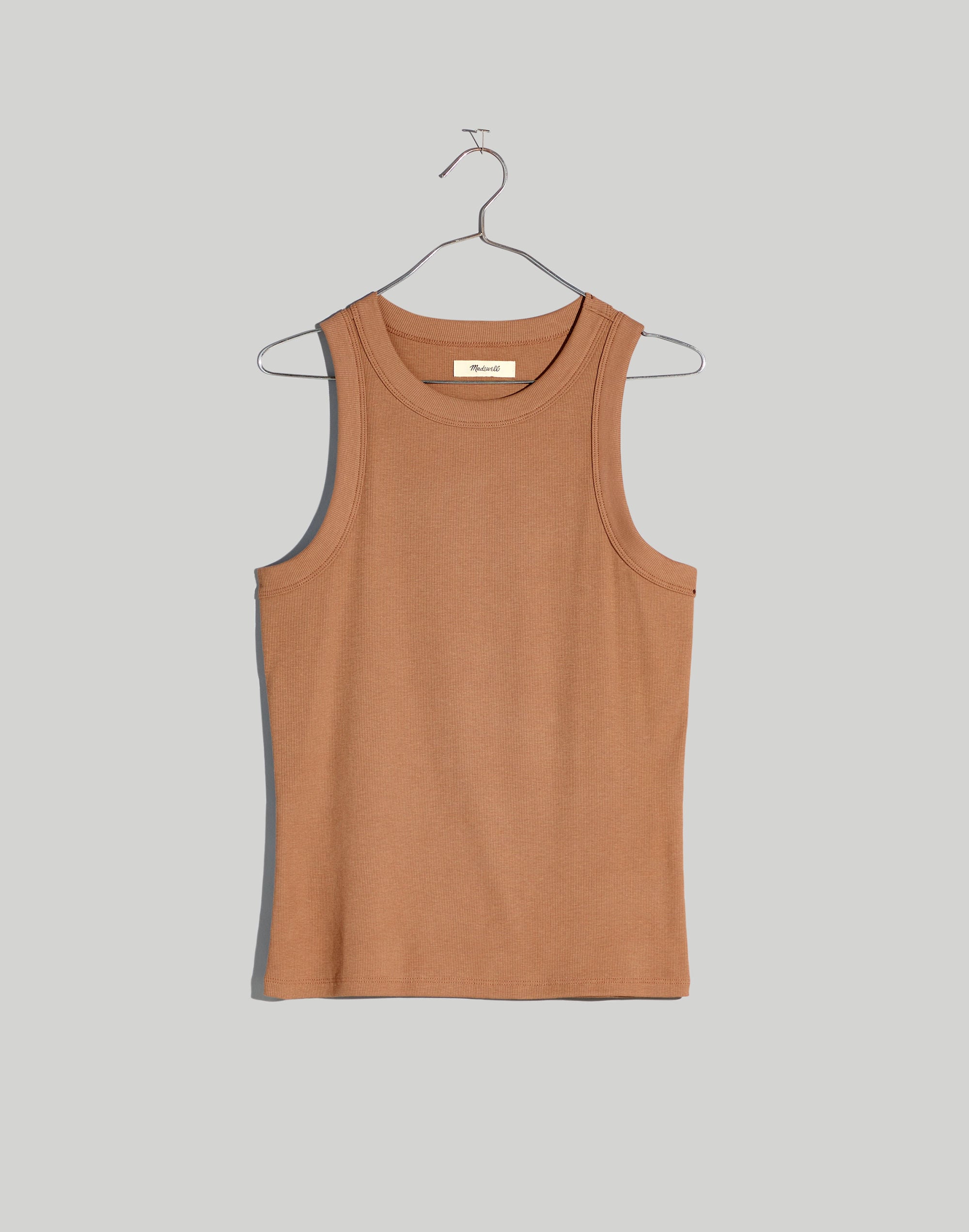 Supima&reg; Rib Cutaway Tank