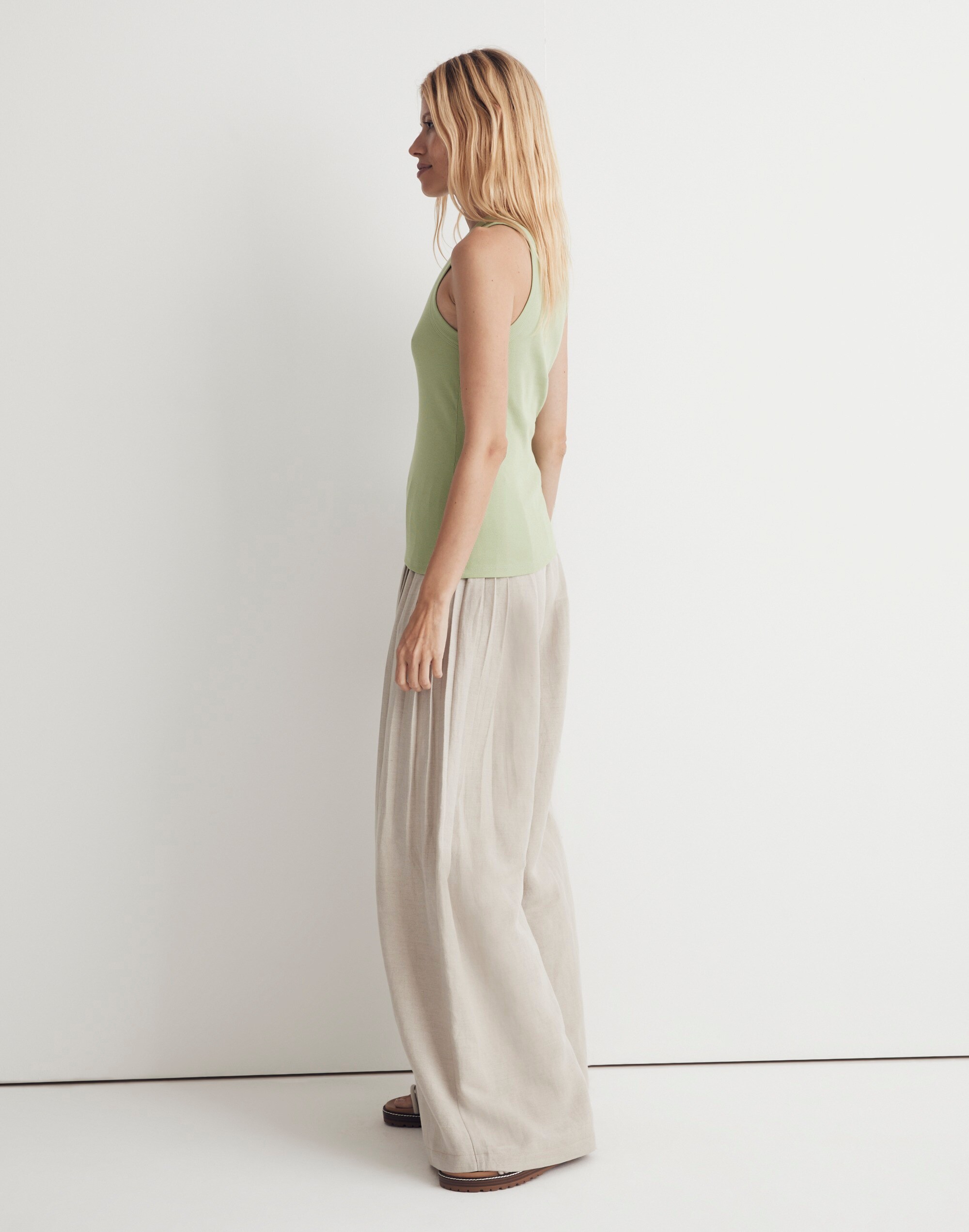 Supima&reg; Rib Cutaway Tank